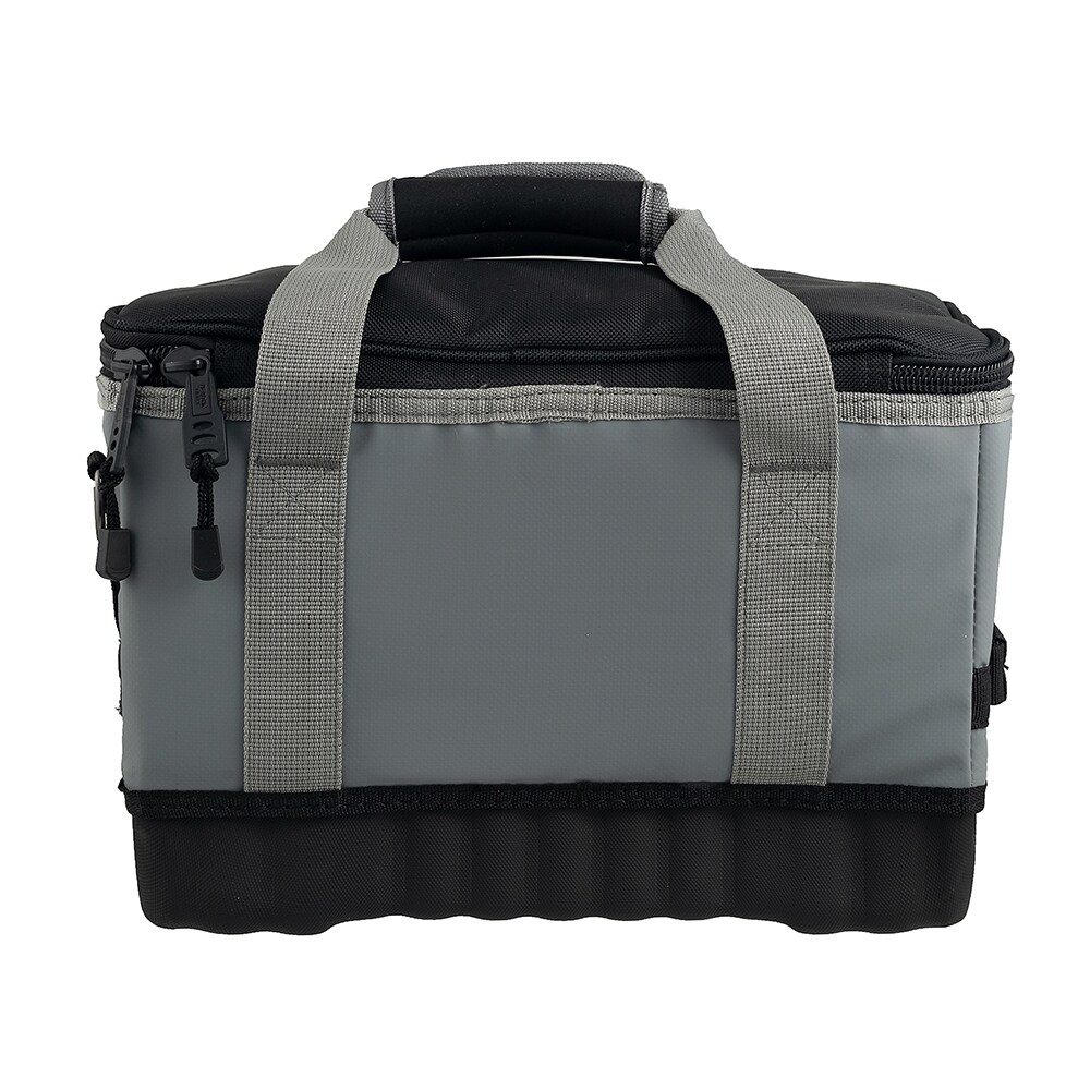 Bolsa de herramientas con cremallera resistente a la intemperie de PVC gris de 14 pulgadas de alto, 14 pulgadas de ancho x 10.62 pulgadas de profundidad x 9.45 pulgadas de largo Dead On DO700