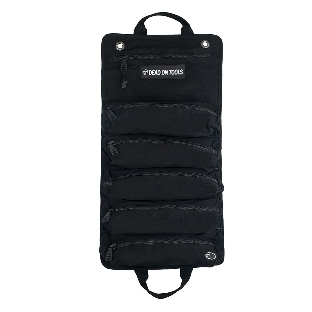 Bolsa para herramientas con cierre de lienzo negro resistente de 24 oz. Dead On, 13.78 pulgadas de ancho x 0.78 pulgadas de profundidad x 27.17 pulgadas de largo modelo DO220