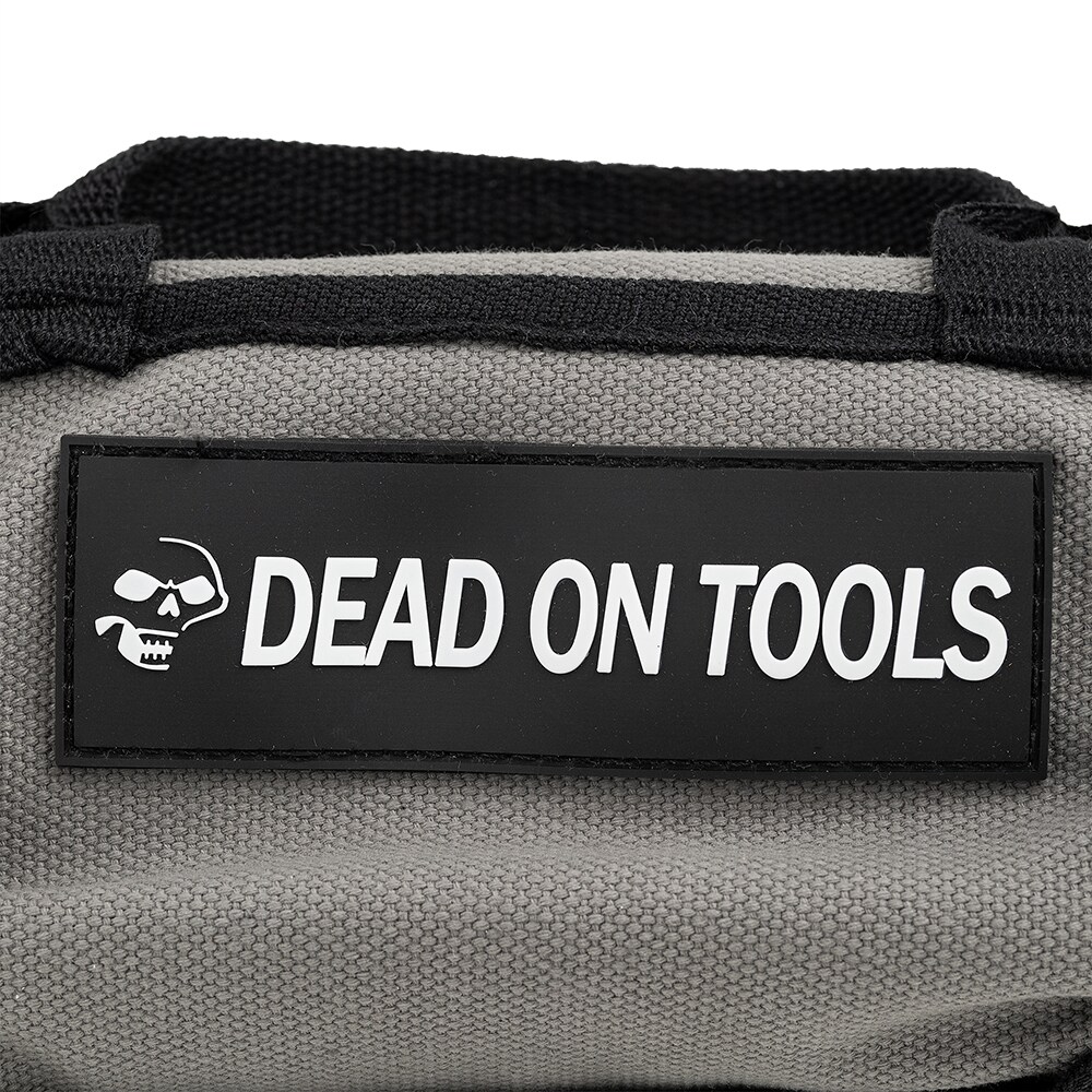 Bolsa para herramientas con cierre de lienzo negro resistente de 24 oz. Dead On, 13.78 pulgadas de ancho x 0.78 pulgadas de profundidad x 27.17 pulgadas de largo modelo DO220