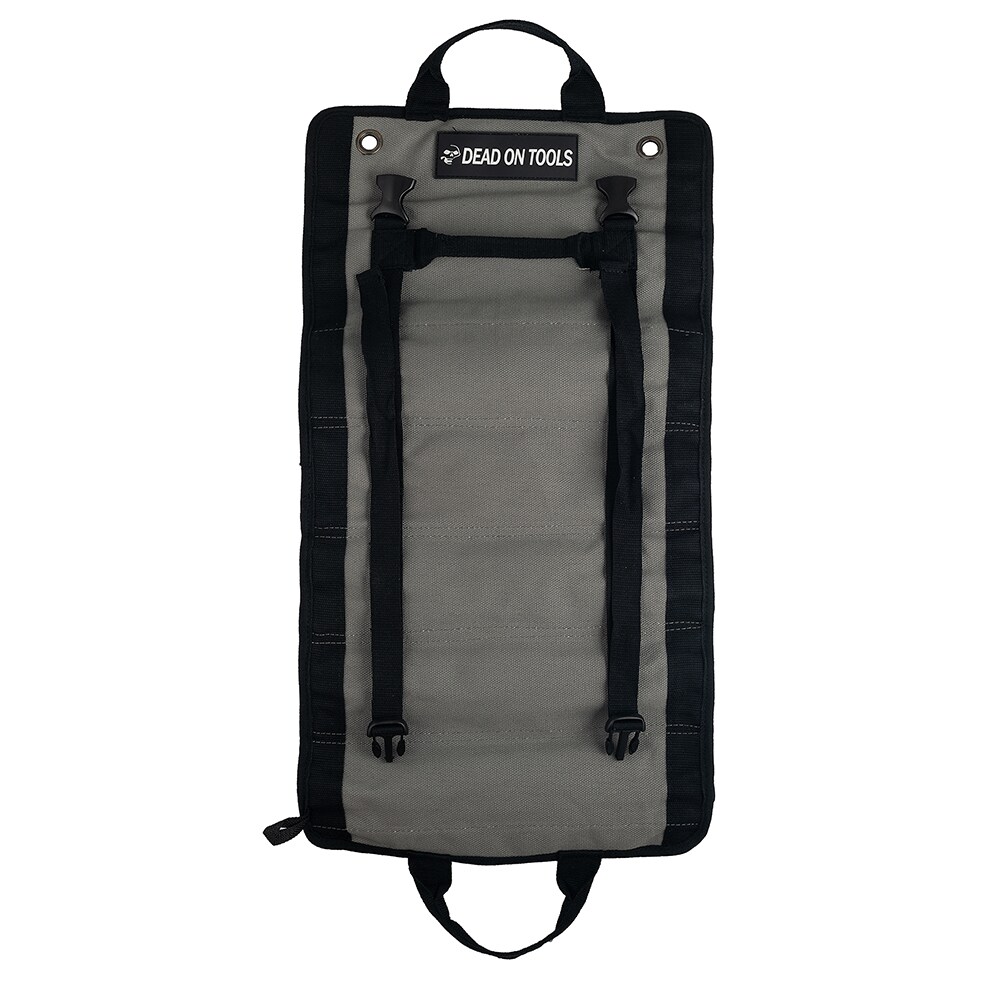 Bolsa para herramientas con cierre de lienzo negro resistente de 24 oz. Dead On, 13.78 pulgadas de ancho x 0.78 pulgadas de profundidad x 27.17 pulgadas de largo modelo DO220