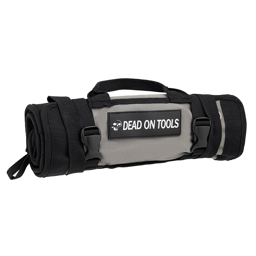 Bolsa para herramientas con cierre de lienzo negro resistente de 24 oz. Dead On, 13.78 pulgadas de ancho x 0.78 pulgadas de profundidad x 27.17 pulgadas de largo modelo DO220