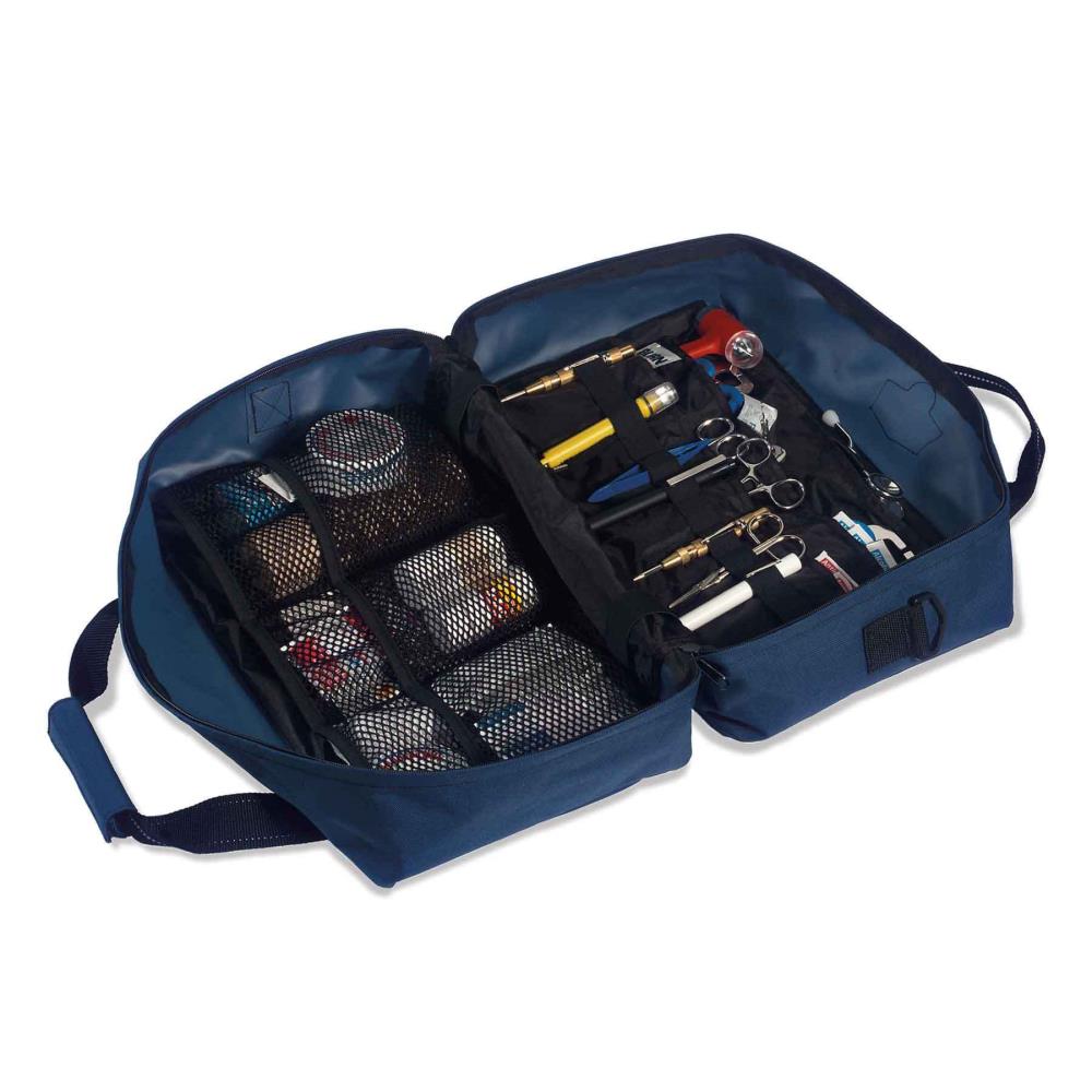 Bolso Arsenal Azul de Poliéster con Cierre de 17.5 pulgadas W x 2 pulgadas D x 11 pulgadas L
