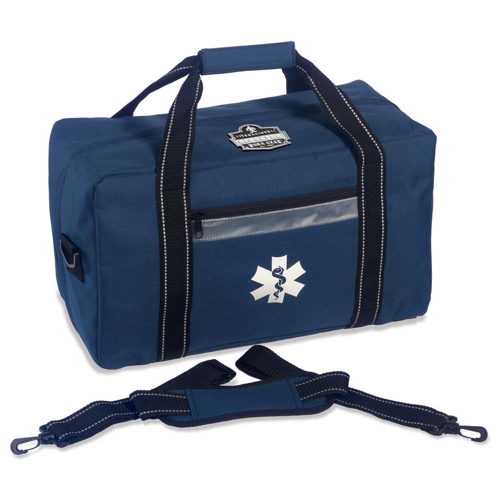 Bolso Arsenal Azul de Poliéster con Cierre de 17.5 pulgadas W x 2 pulgadas D x 11 pulgadas L