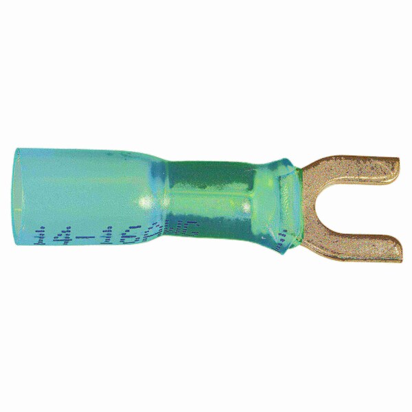 Terminales de espada con contracción de calor 16-14 WG x #8 x 1-5/32" de Midwest Fastener, paquete de 8 - 67948