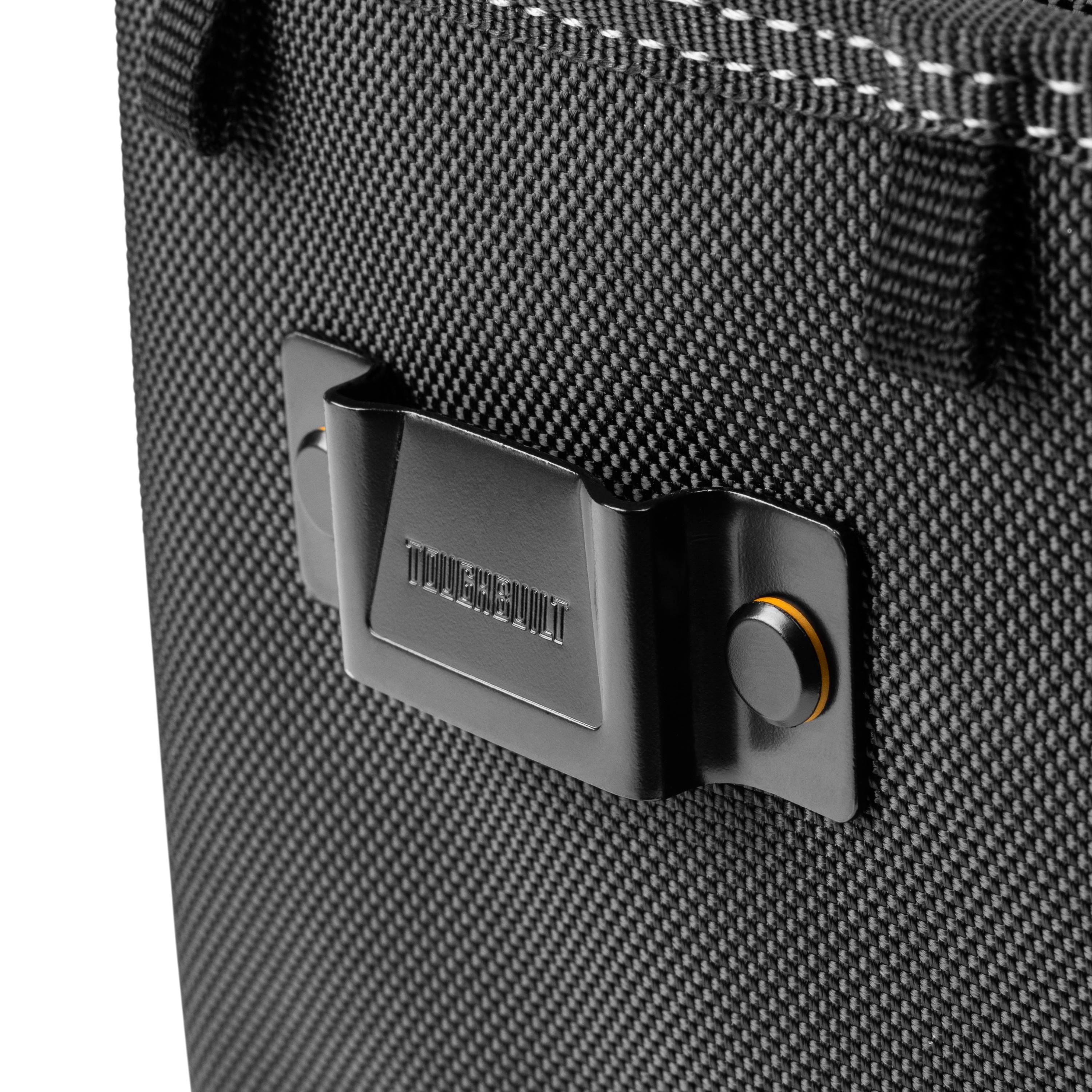 Bolso para herramientas TOUGHBUILT STACKTECH de poliéster negro de 11 pulgadas de ancho x 13 pulgadas de profundidad x 17 pulgadas de largo con cremallera TB-B1-S-60C