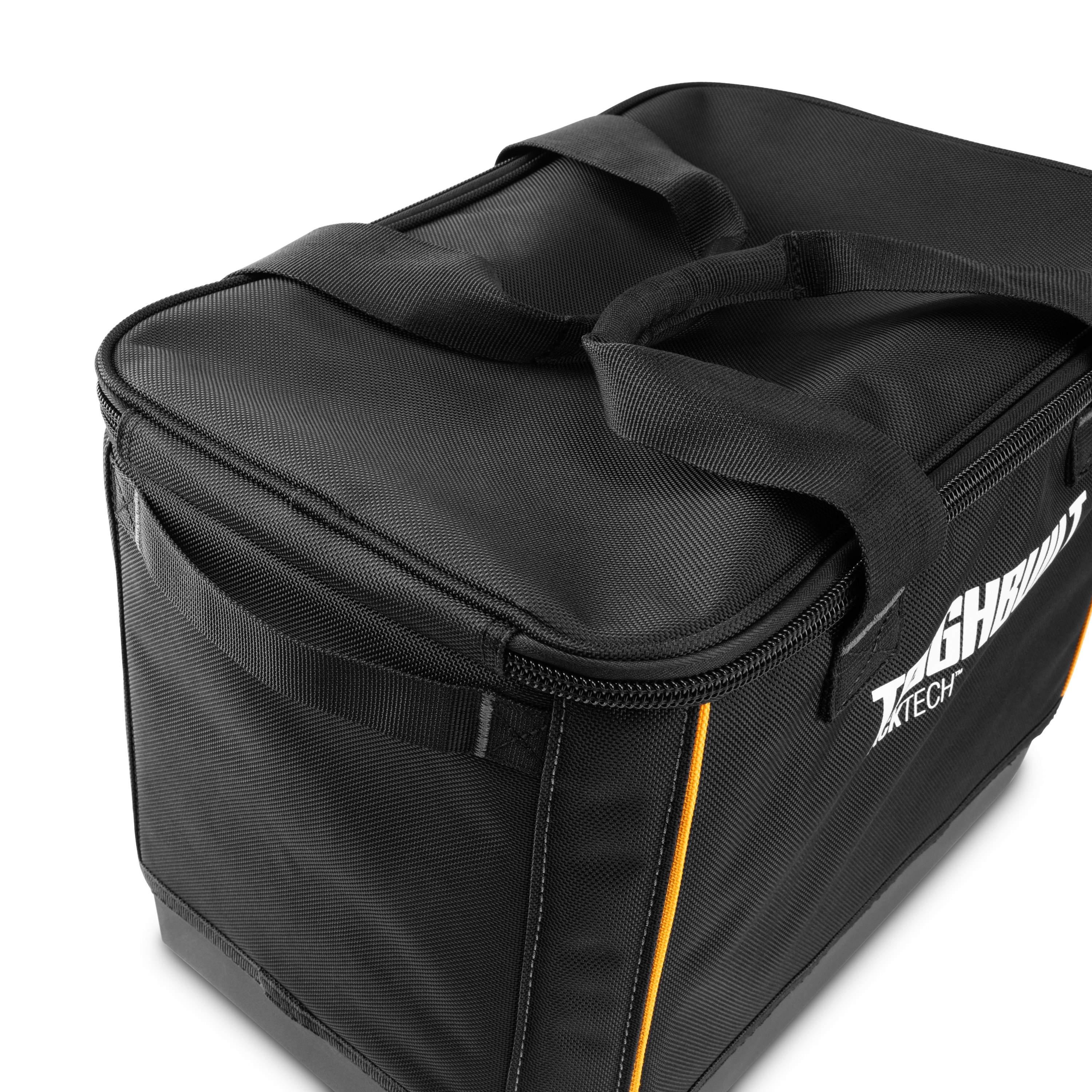 Bolso para herramientas TOUGHBUILT STACKTECH de poliéster negro de 11 pulgadas de ancho x 13 pulgadas de profundidad x 17 pulgadas de largo con cremallera TB-B1-S-60C