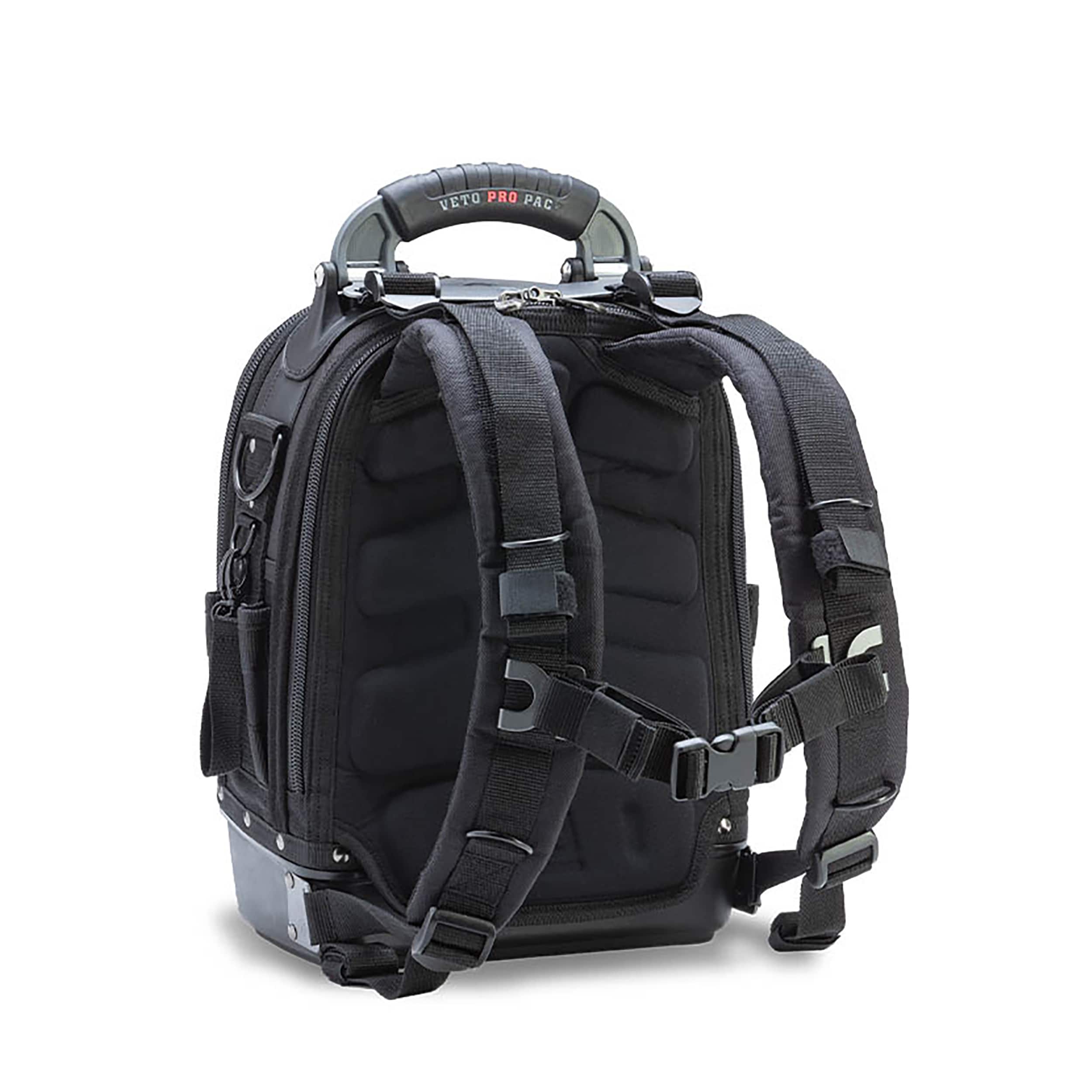 Mochila con cremallera Veto Pro Pac TECH PAC MC Blackout Nylon de 12 pulgadas de ancho x 9 pulgadas de profundidad x 17 pulgadas de largo