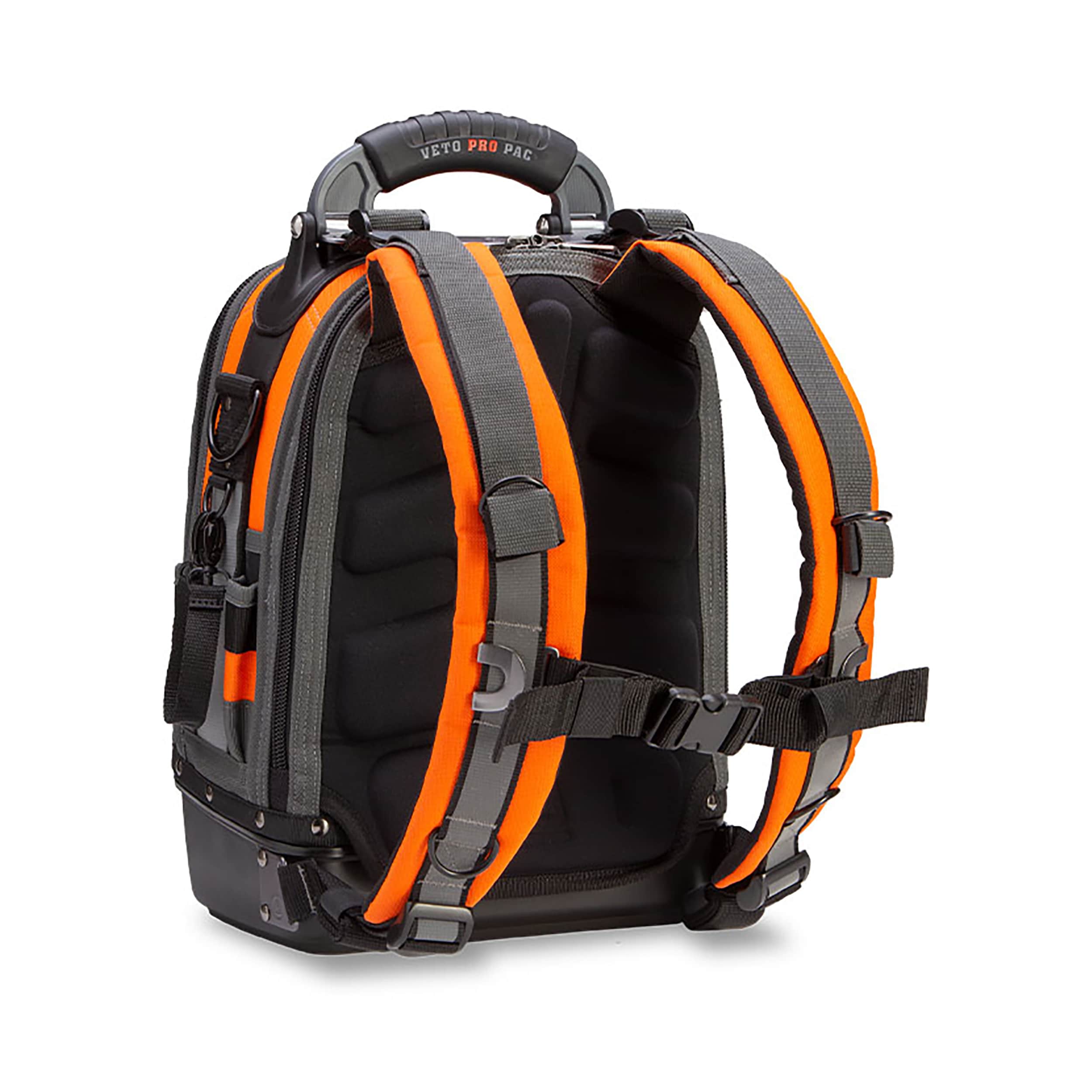 Mochila con cierre Veto Pro Pac TECH PAC MC SPECIAL OPS en nylon naranja de alta visibilidad de 12 pulgadas de ancho x 9 pulgadas de profundidad x 17 pulgadas de largo - VPP10250