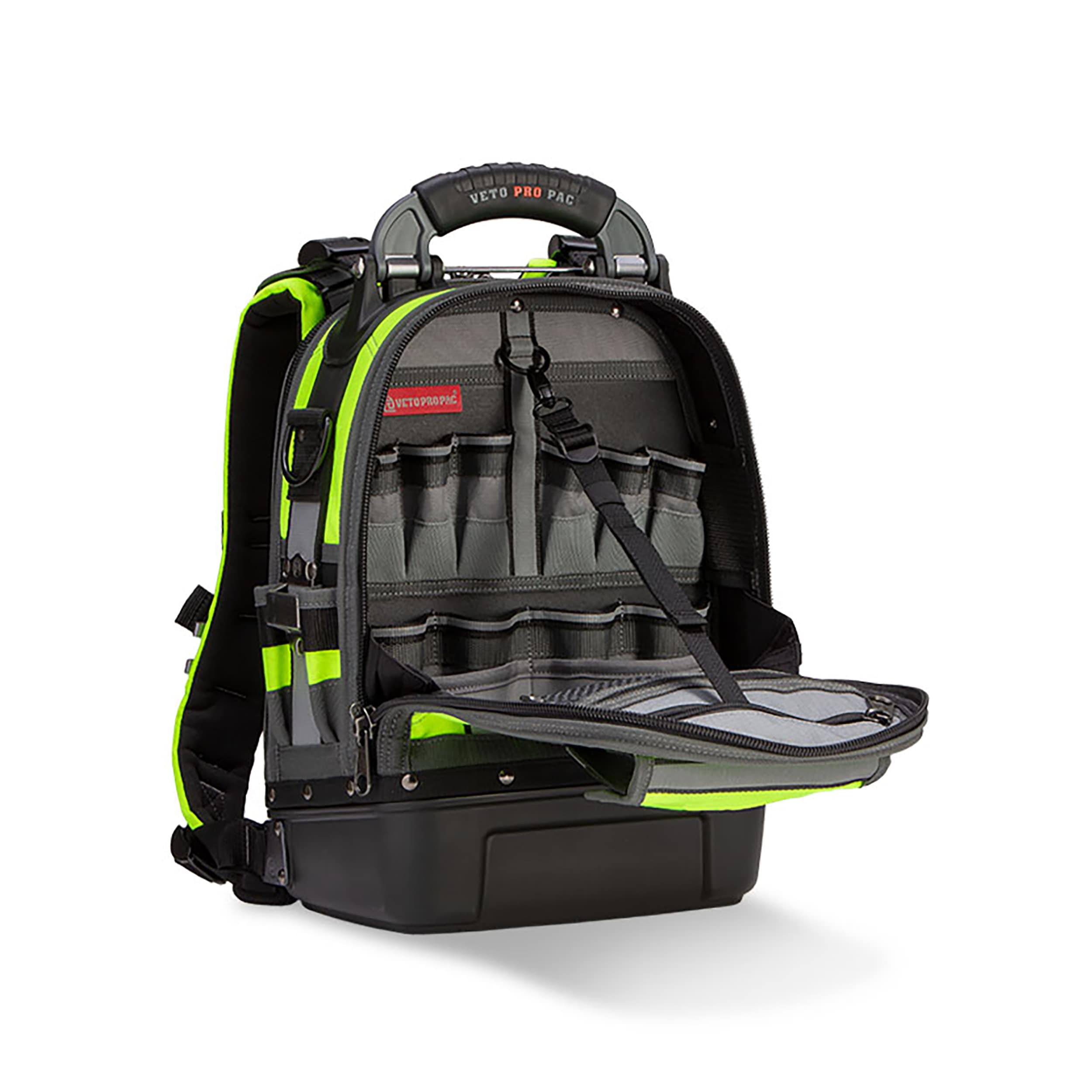 Mochila con cierre TECH PAC MC SPECIAL OPS Hi-Viz Amarillo Nylon 12 pulgadas de ancho x 9 pulgadas de profundidad x 17 pulgadas de largo de Veto Pro Pac VPP10251