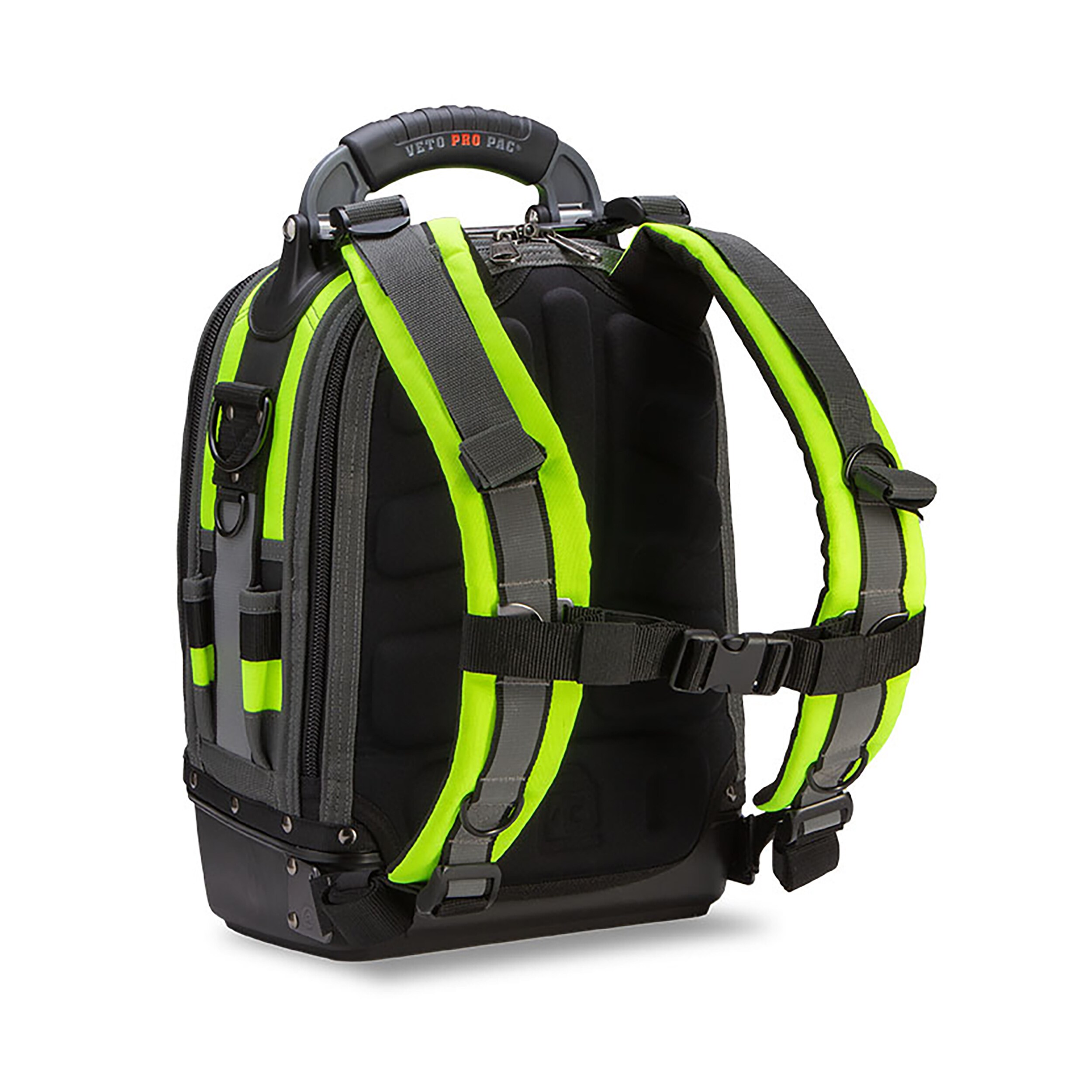 Mochila con cierre TECH PAC MC SPECIAL OPS Hi-Viz Amarillo Nylon 12 pulgadas de ancho x 9 pulgadas de profundidad x 17 pulgadas de largo de Veto Pro Pac VPP10251