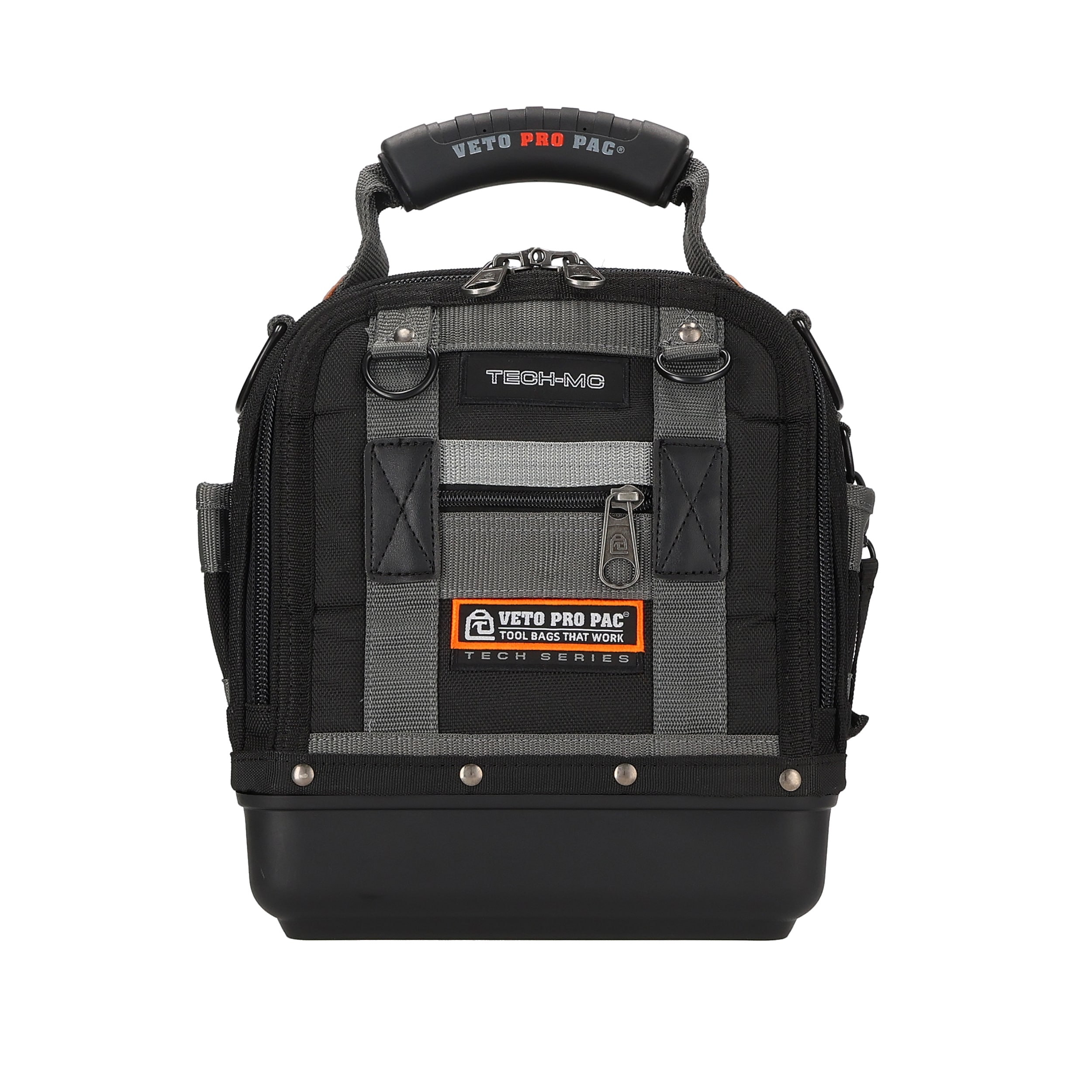 Bolsa de herramientas con cierre original de nylon Veto Pro Pac de 12 pulgadas de ancho x 8.5 pulgadas de profundidad x 12.5 pulgadas de largo VPP10058
