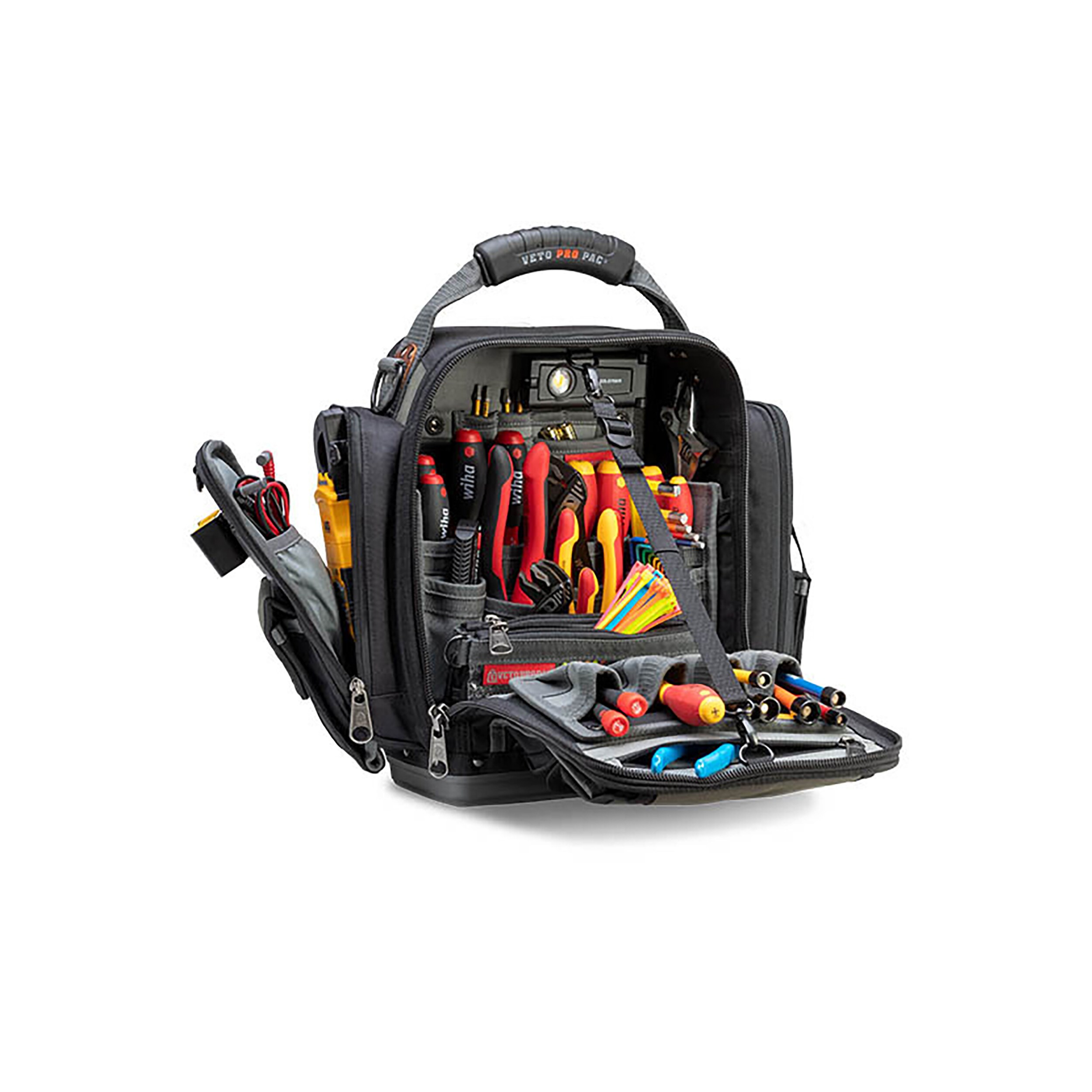 Bolsa de herramientas con cremallera Veto Pro Pac Original Nylon 15 pulgadas de ancho x 10 pulgadas de profundidad x 15 pulgadas de largo VPP10530