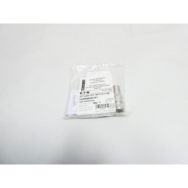 Conector para cables de zona peligrosa Eaton HAZARDOUS AREA CABLE GLANDS 3/4IN - ADE-1F2 ADE1N0503SSNK1