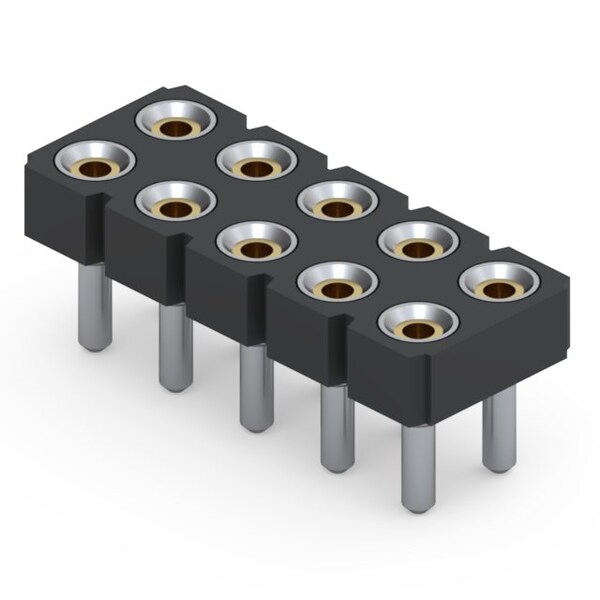 Receptáculos para PCB Mill-Max-415-43-210-41-003000