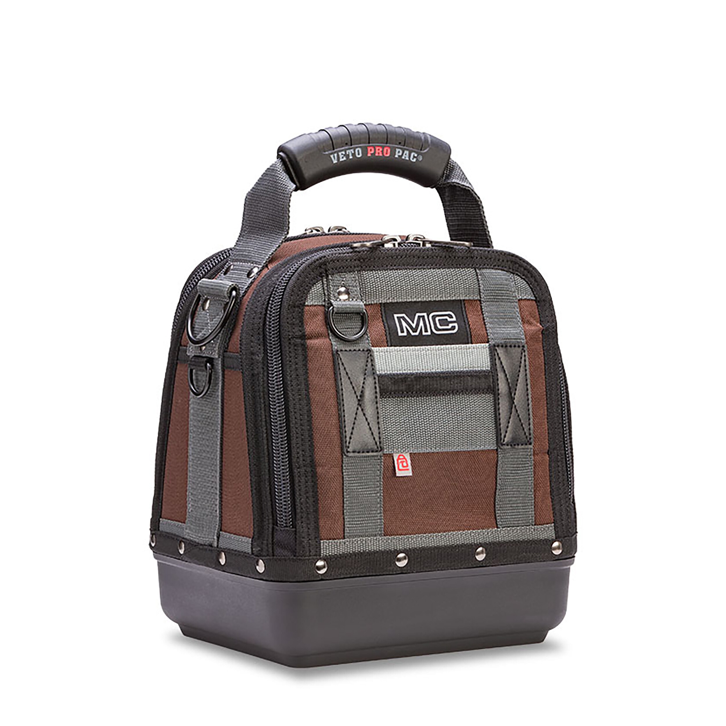 Bolsa de herramientas con cierre Veto Pro Pac Original de nylon de 11 pulgadas de ancho x 8.5 pulgadas de profundidad x 13 pulgadas de longitud VPP10034