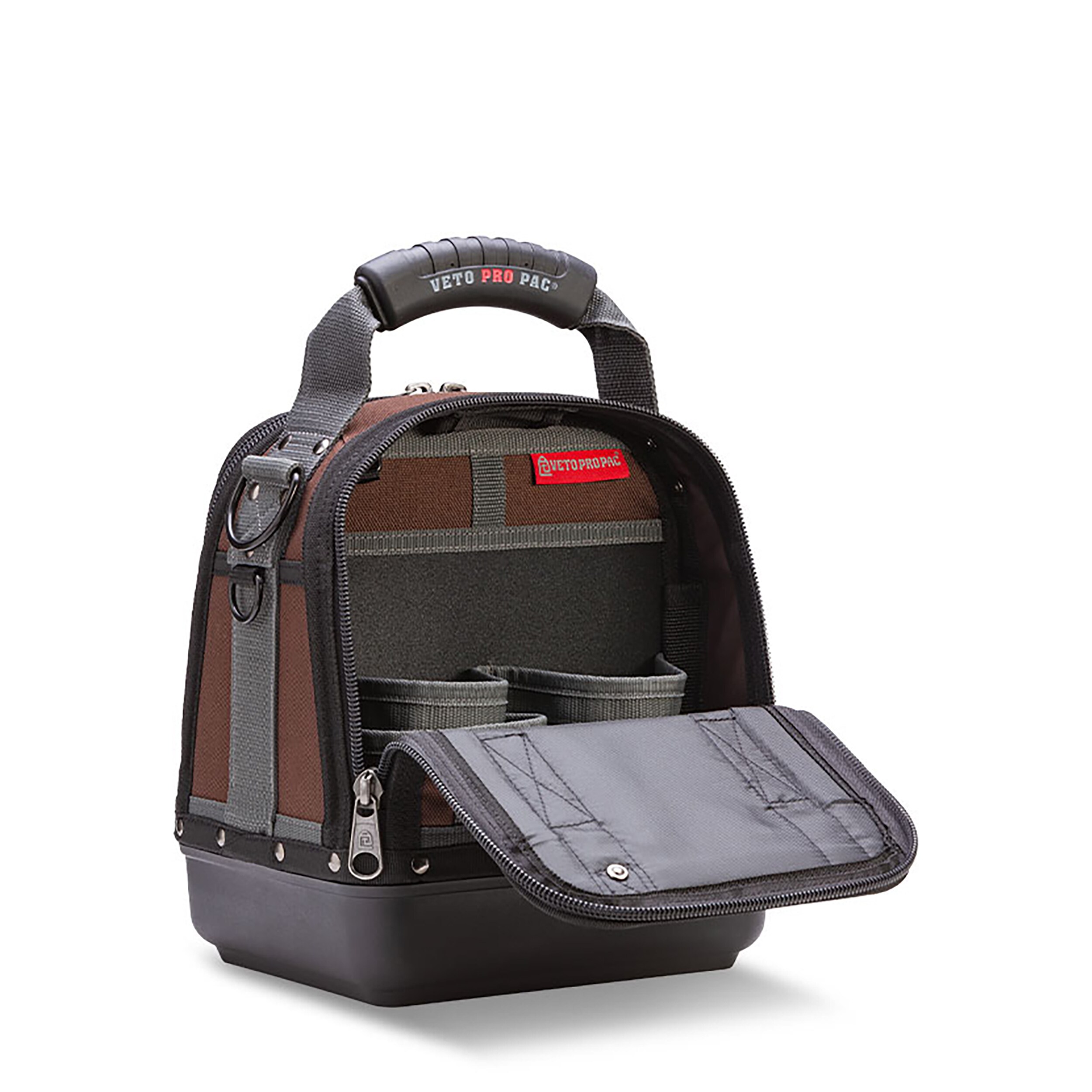 Bolsa de herramientas con cierre Veto Pro Pac Original de nylon de 11 pulgadas de ancho x 8.5 pulgadas de profundidad x 13 pulgadas de longitud VPP10034