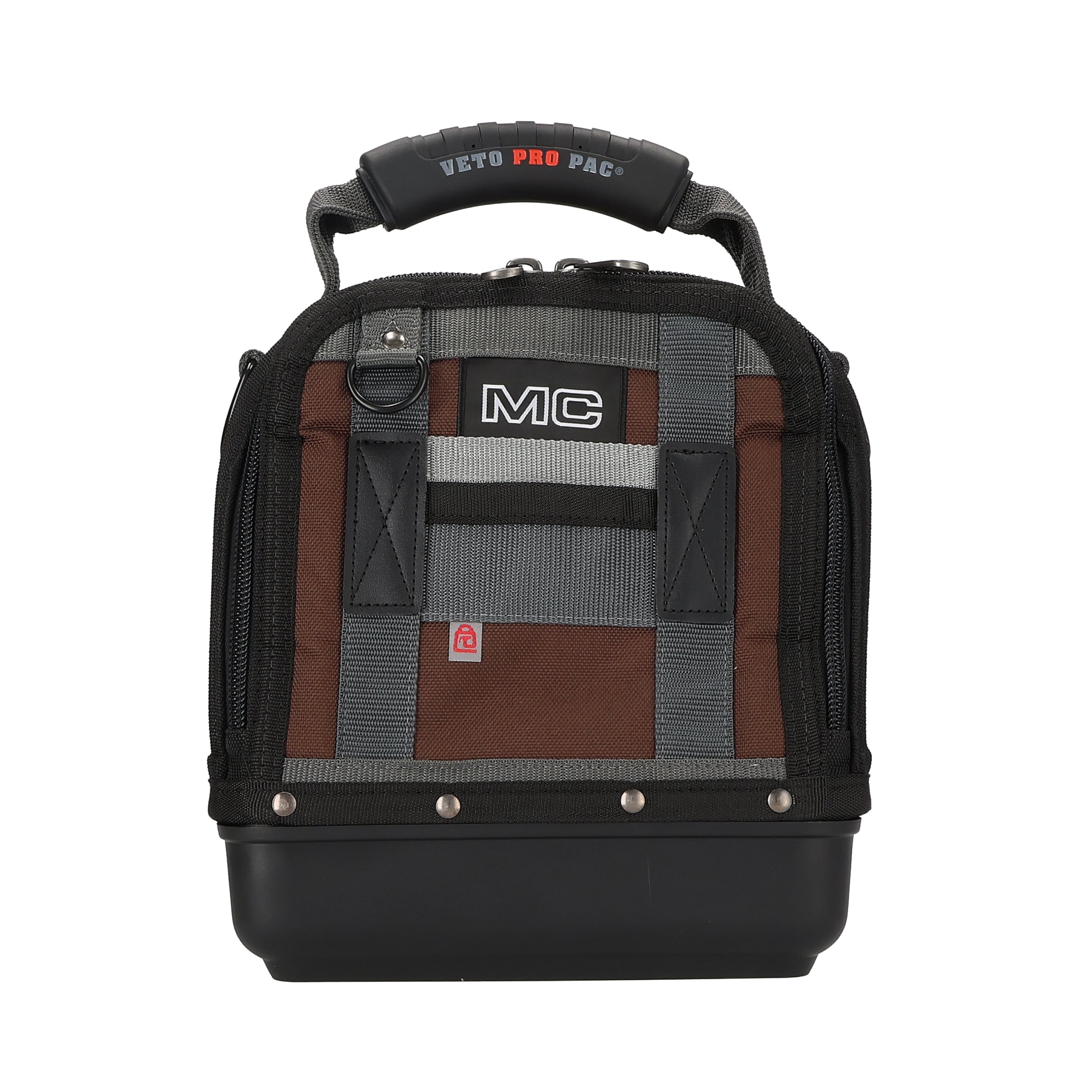 Bolsa de herramientas con cierre Veto Pro Pac Original de nylon de 11 pulgadas de ancho x 8.5 pulgadas de profundidad x 13 pulgadas de longitud VPP10034