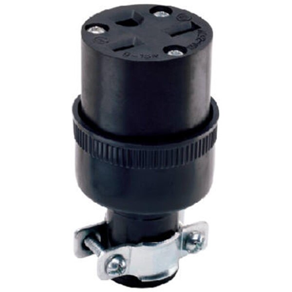 Conector de construcción de caucho resistente para uso residencial Nextgen 229CC10, negro - NE569217