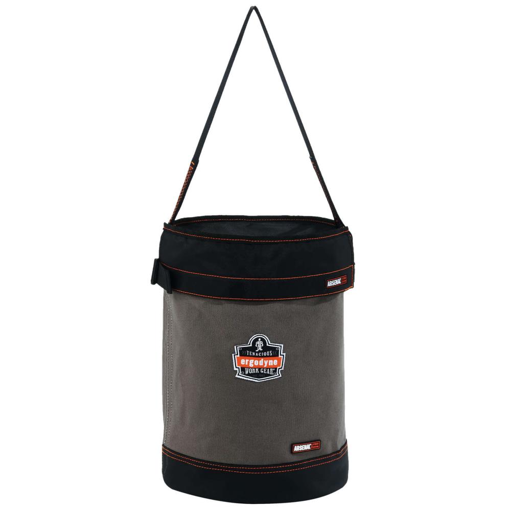 Bolsa de elevación Ergodyne de lona gris 14 pulgadas de ancho x 4 pulgadas de profundidad x 14 pulgadas de largo 14930