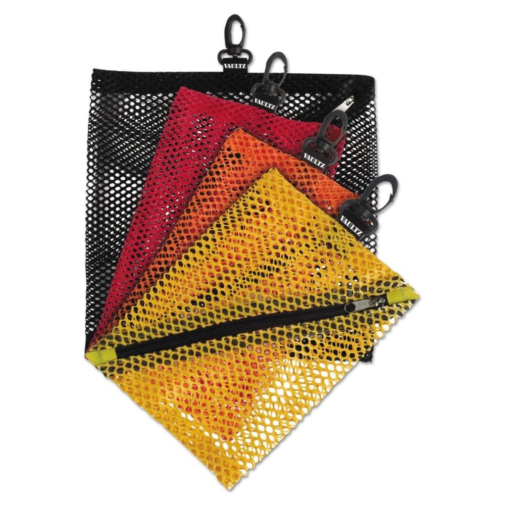 Bolsa de herramientas con cremallera Vaultz de nylon multicolor de 9.5 pulgadas de ancho x 0.5 pulgadas de profundidad x 13 pulgadas de largo VZ01211