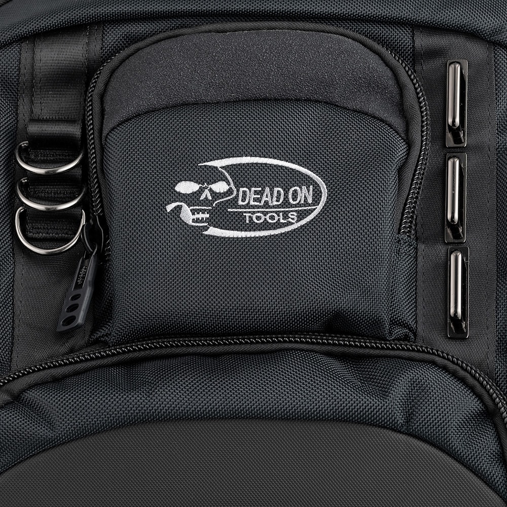 Mochila Dead On Destroyer Tech Pack Negro Poliéster 16 pulgadas de ancho x 9.5 pulgadas de profundidad x 19 pulgadas de largo con cierre de cremallera DO-DES
