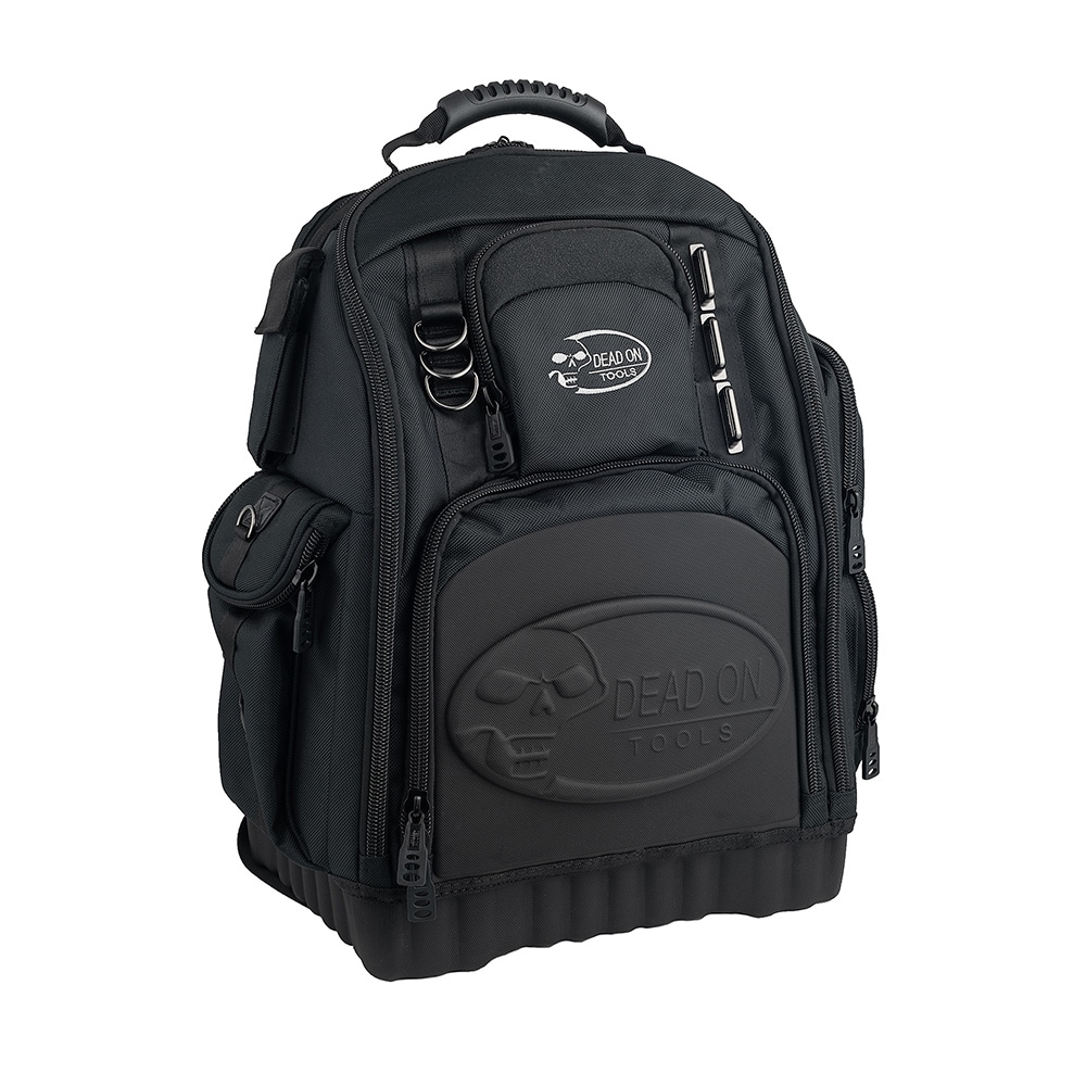 Mochila Dead On Destroyer Tech Pack Negro Poliéster 16 pulgadas de ancho x 9.5 pulgadas de profundidad x 19 pulgadas de largo con cierre de cremallera DO-DES