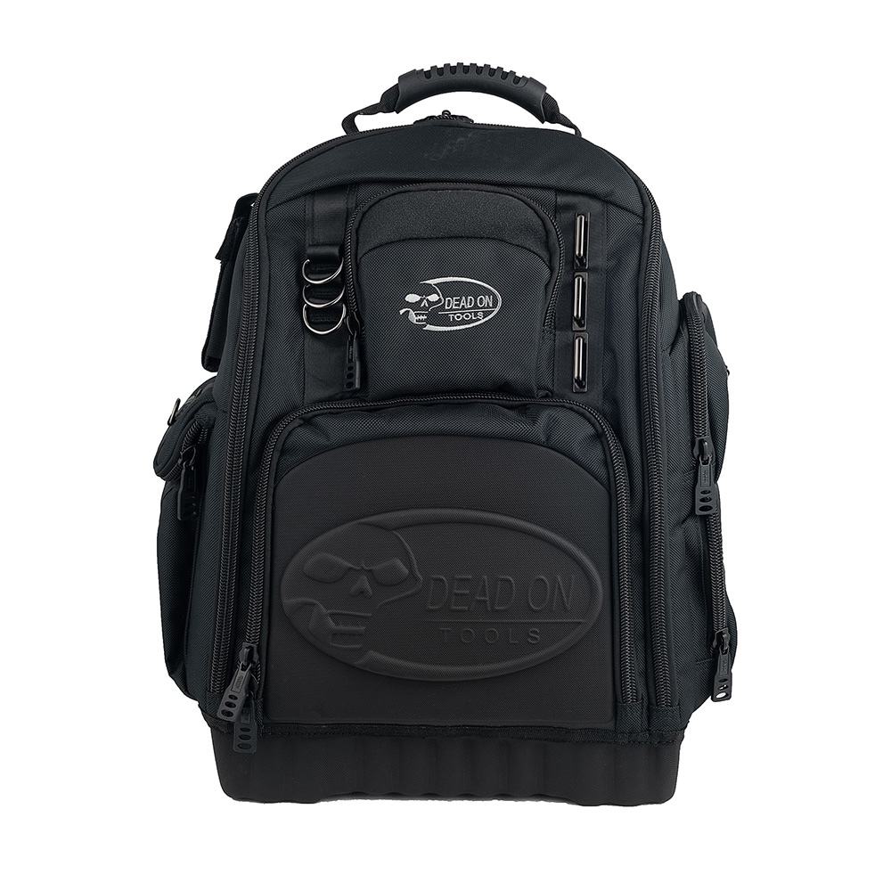 Mochila Dead On Destroyer Tech Pack Negro Poliéster 16 pulgadas de ancho x 9.5 pulgadas de profundidad x 19 pulgadas de largo con cierre de cremallera DO-DES