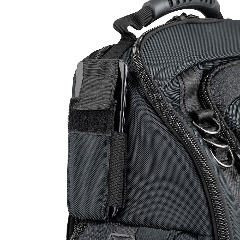 Mochila Dead On Destroyer Tech Pack Negro Poliéster 16 pulgadas de ancho x 9.5 pulgadas de profundidad x 19 pulgadas de largo con cierre de cremallera DO-DES
