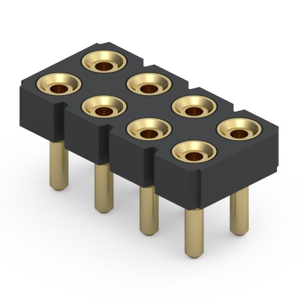 Receptáculos para PCB Mill-Max-415-13-208-41-003000