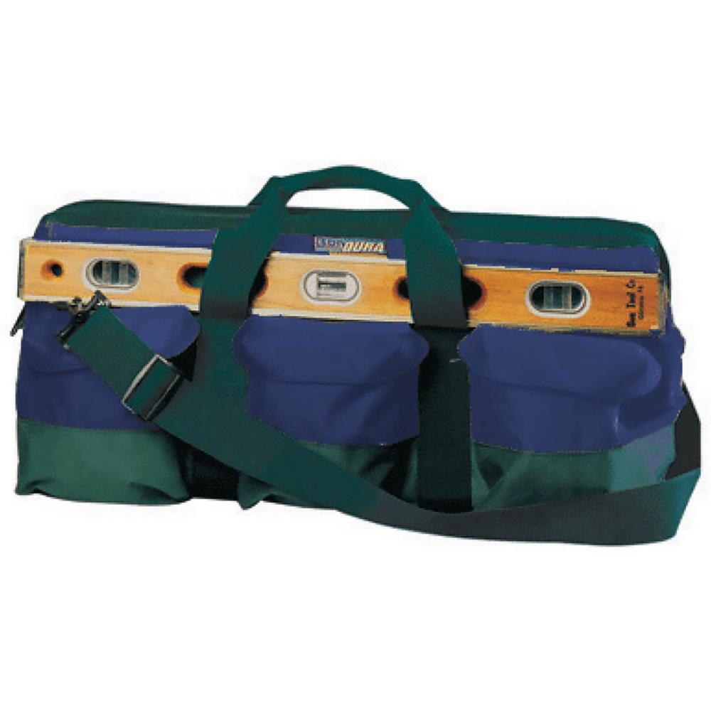 Lona verde y azul BonDura de Bon Tool de 10 pulgadas de ancho x 11 pulgadas de profundidad x 24 pulgadas de largo 41-108
