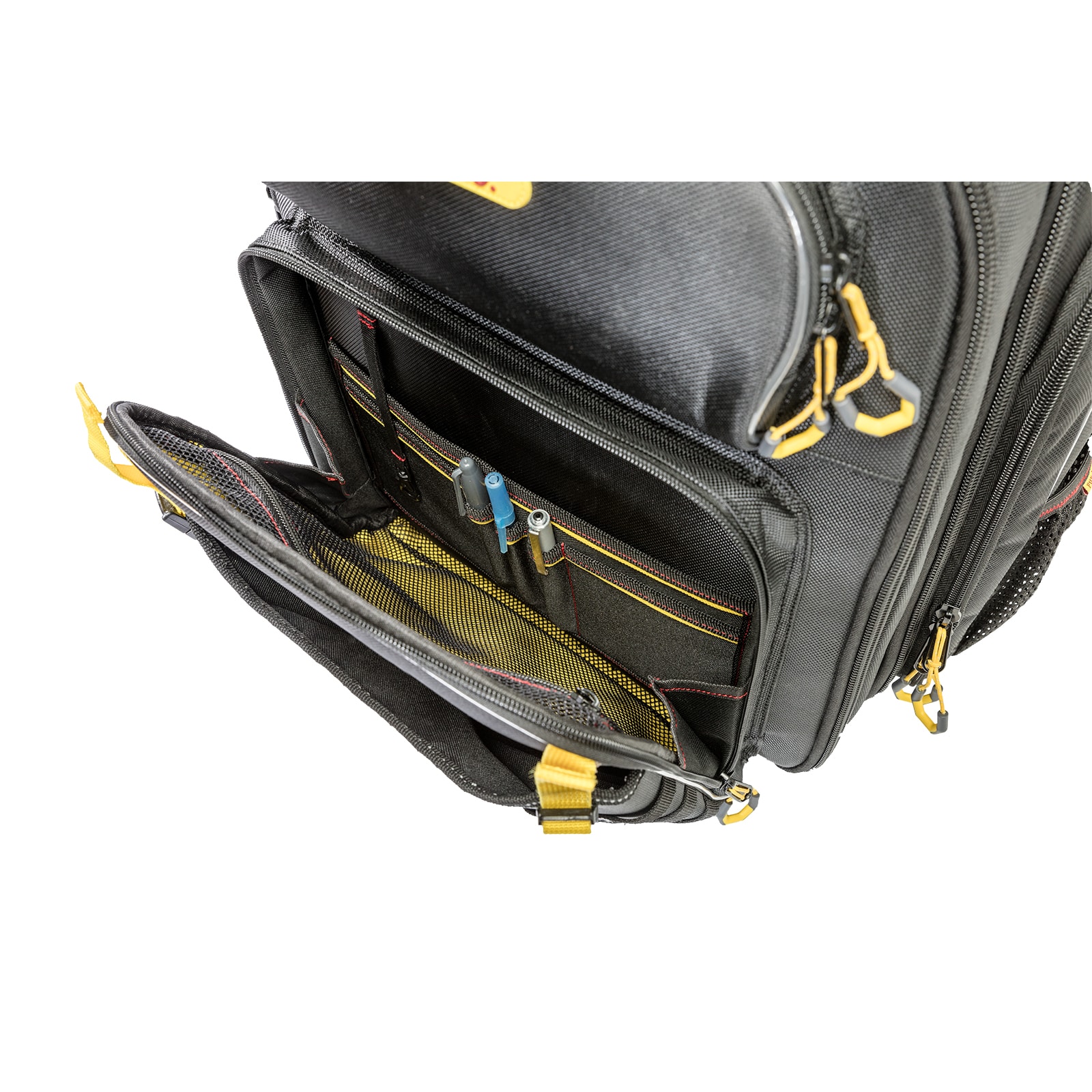 Mochila con cierre Purdy Black de 11 pulgadas de ancho x 19.5 pulgadas de profundidad x 13.5 pulgadas de largo