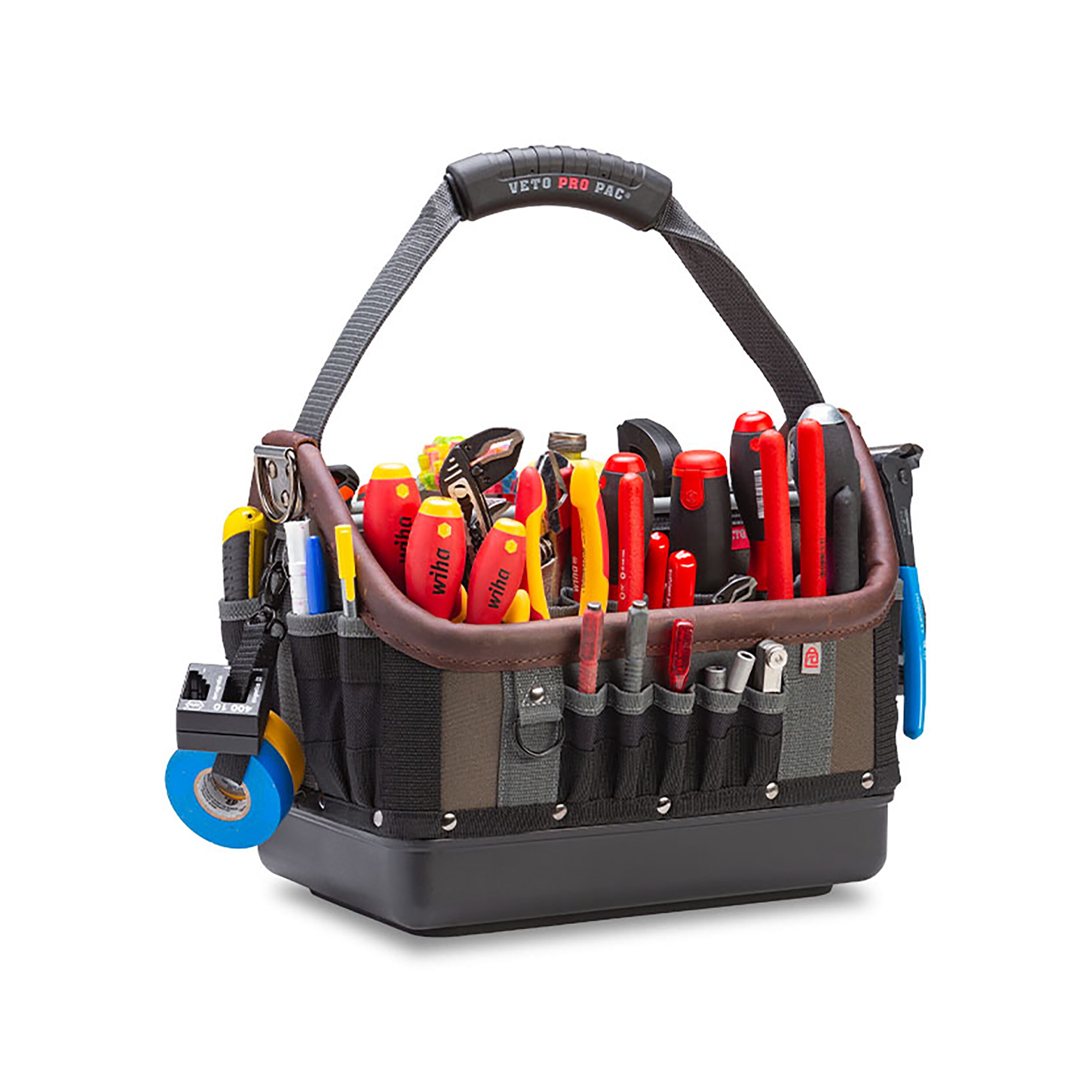 Bolsa de herramientas Veto Pro Pac Original de nylon 16 pulgadas de ancho x 12 pulgadas de profundidad x 12 pulgadas de largo VPP10089