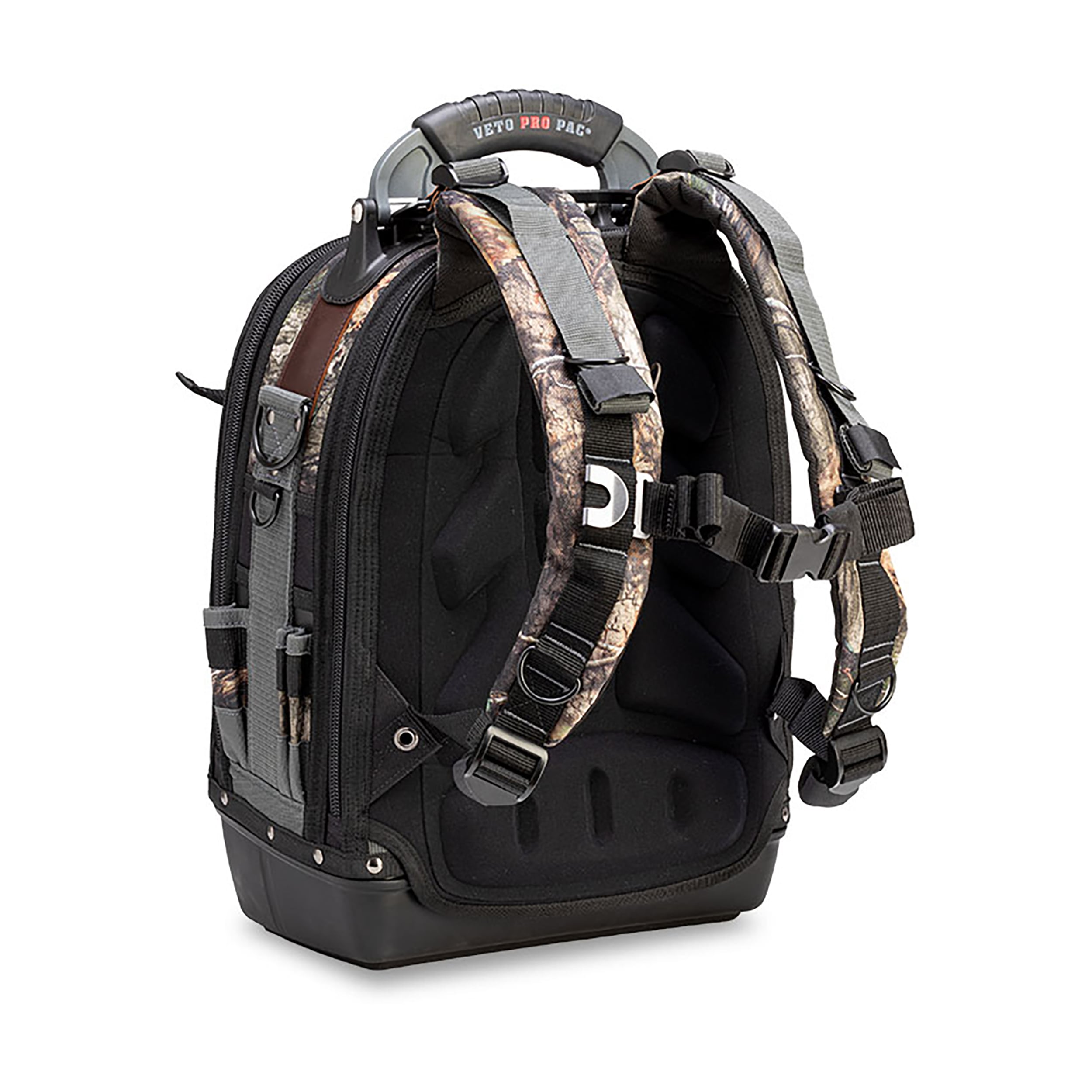 Bolsa de herramientas con cremallera Veto Pro Pac CAMO - Mossy Oak Country DNA Nylon 13-in W x 10-in D x 19.5-in L VPP10384