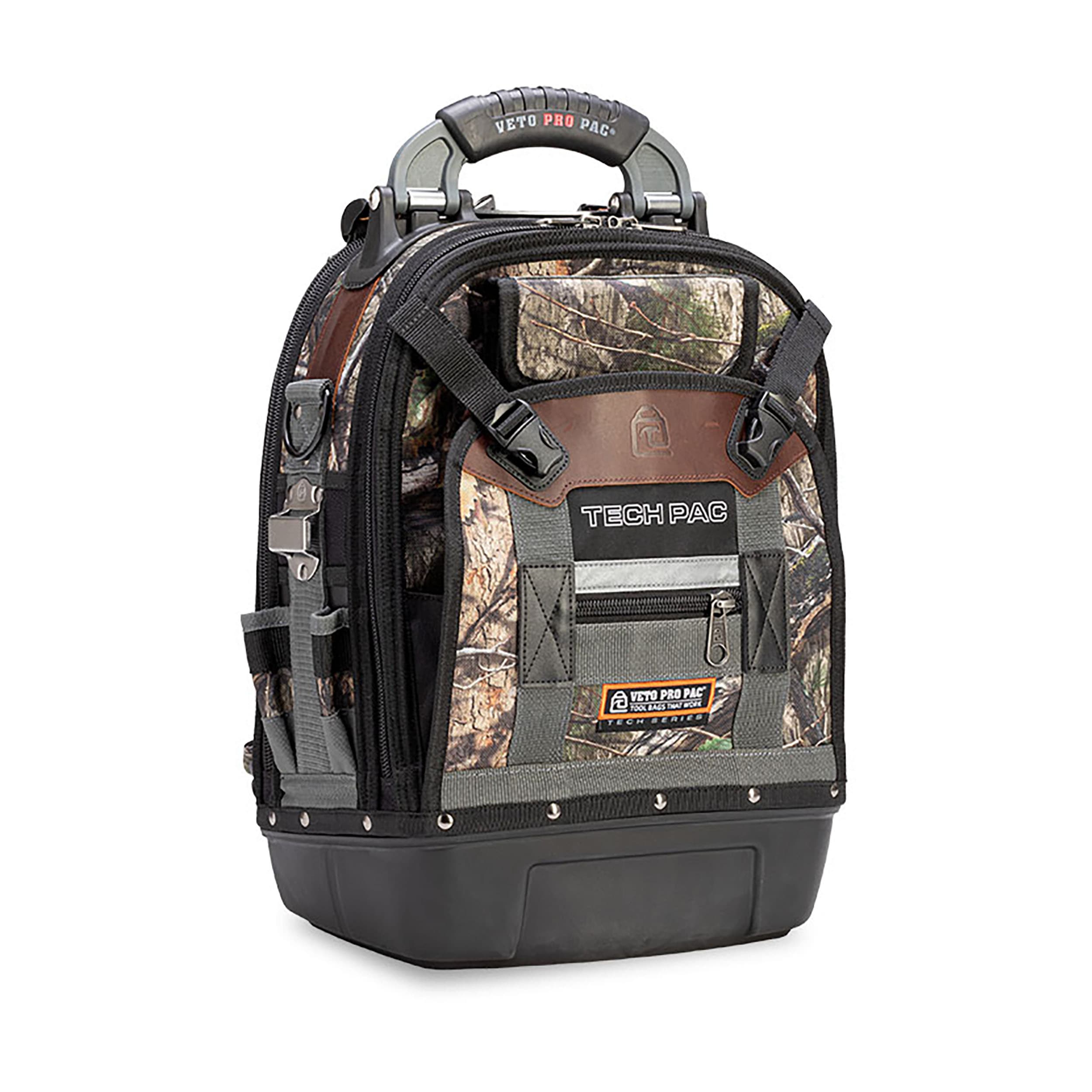Bolsa de herramientas con cremallera Veto Pro Pac CAMO - Mossy Oak Country DNA Nylon 13-in W x 10-in D x 19.5-in L VPP10384