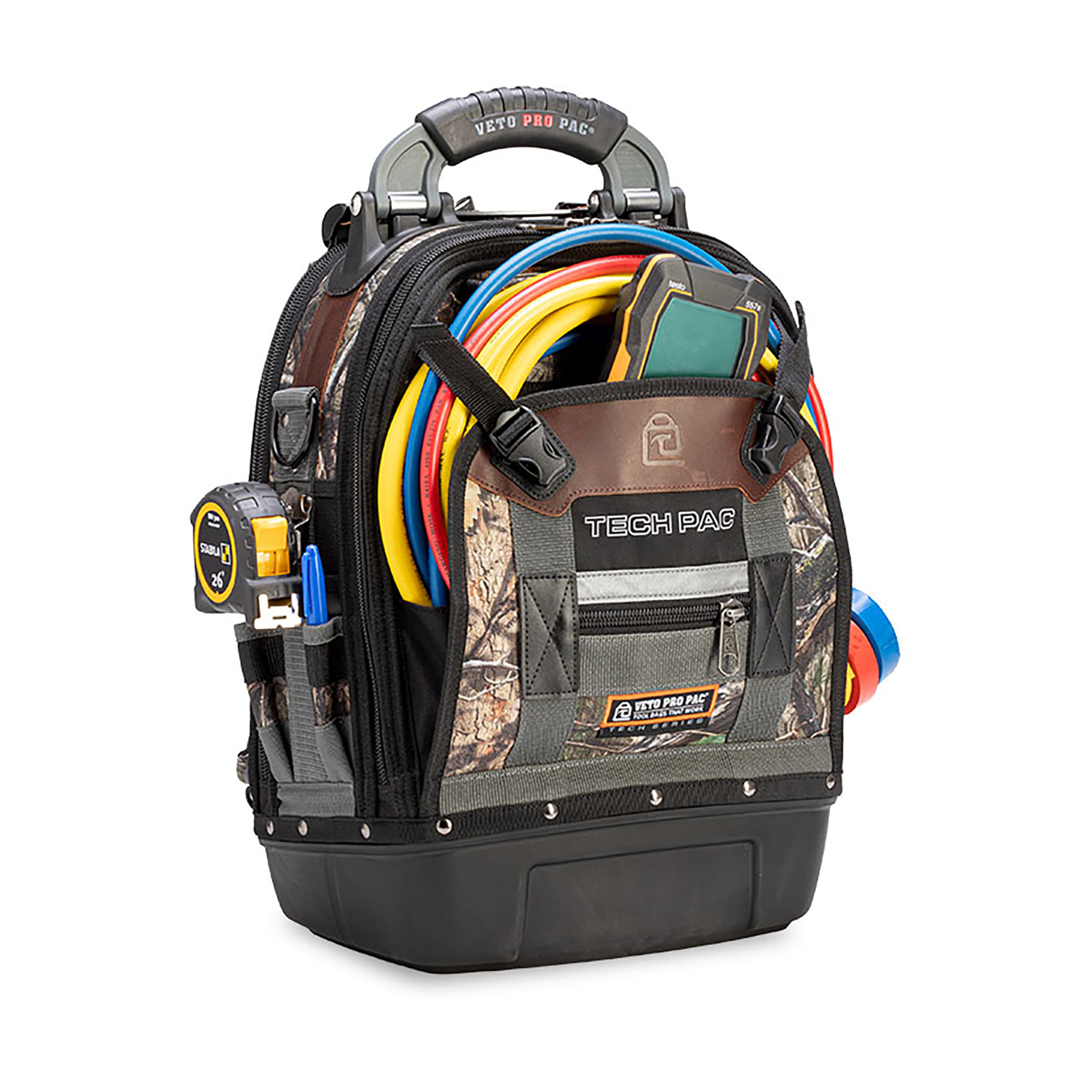 Bolsa de herramientas con cremallera Veto Pro Pac CAMO - Mossy Oak Country DNA Nylon 13-in W x 10-in D x 19.5-in L VPP10384