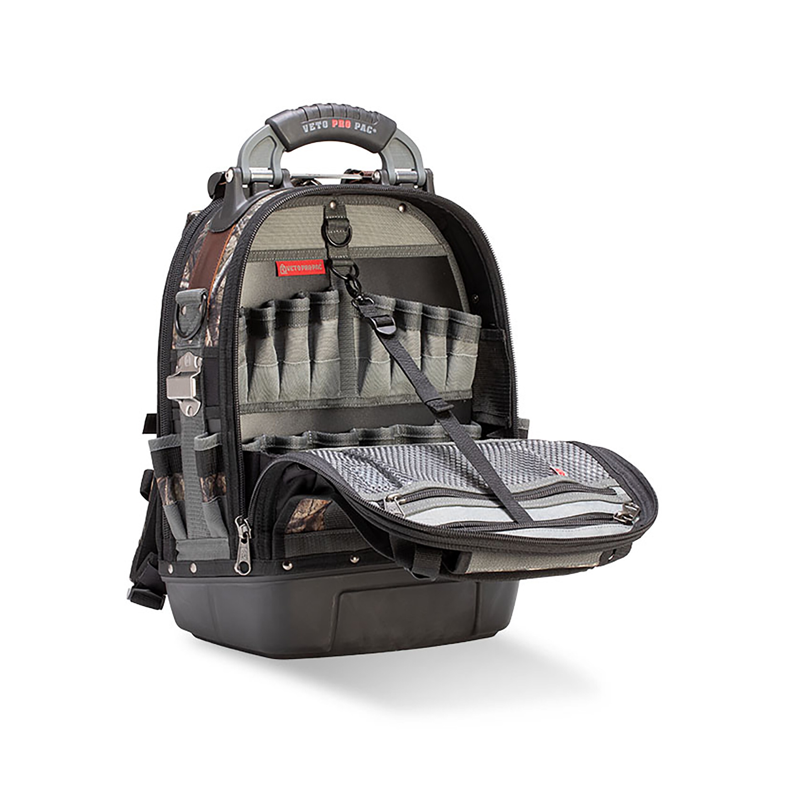 Bolsa de herramientas con cremallera Veto Pro Pac CAMO - Mossy Oak Country DNA Nylon 13-in W x 10-in D x 19.5-in L VPP10384