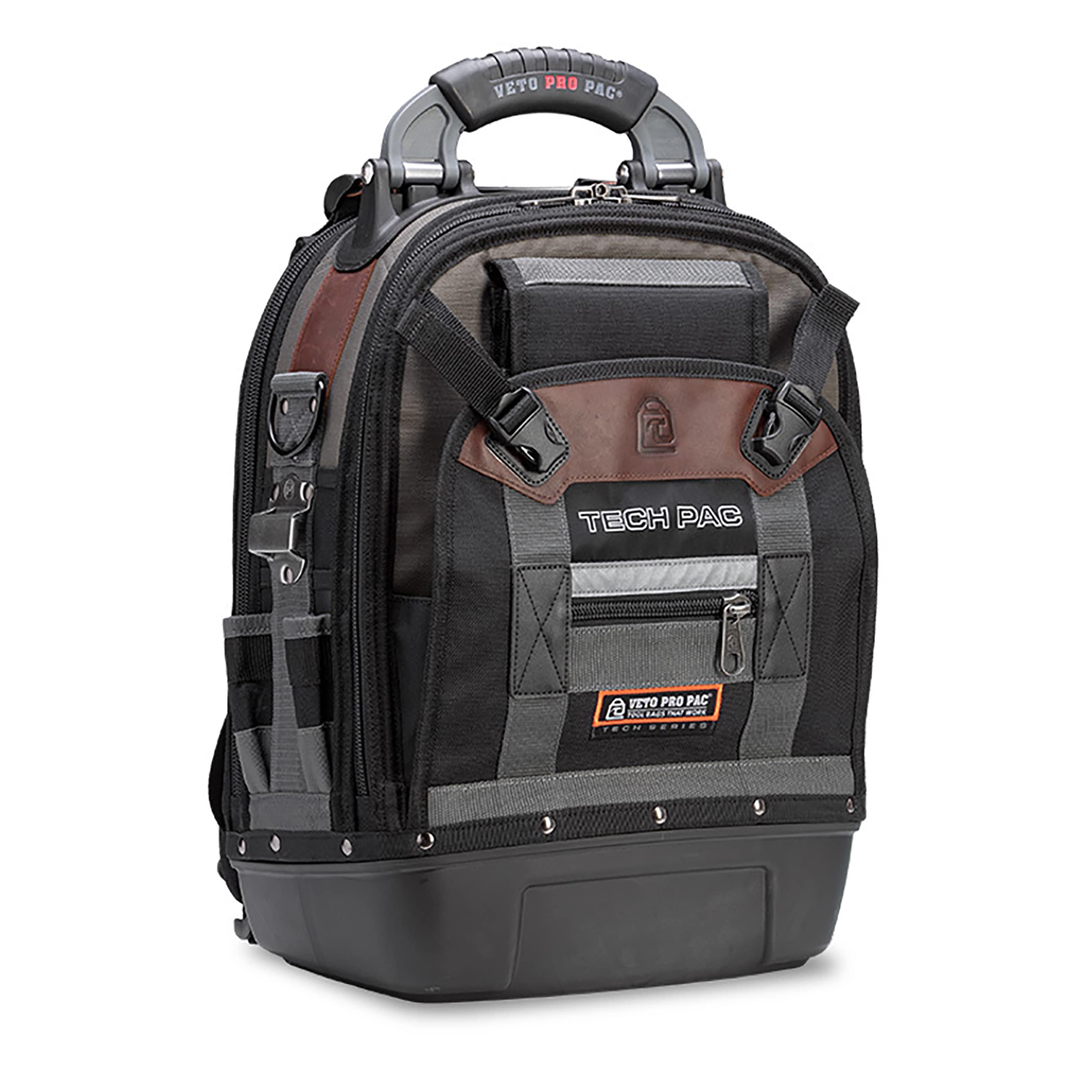 Bolso para herramientas con cremallera Veto Pro Pac Original Nylon 13 pulgadas de ancho x 10 pulgadas de profundidad x 19.5 pulgadas de largo VPP10070