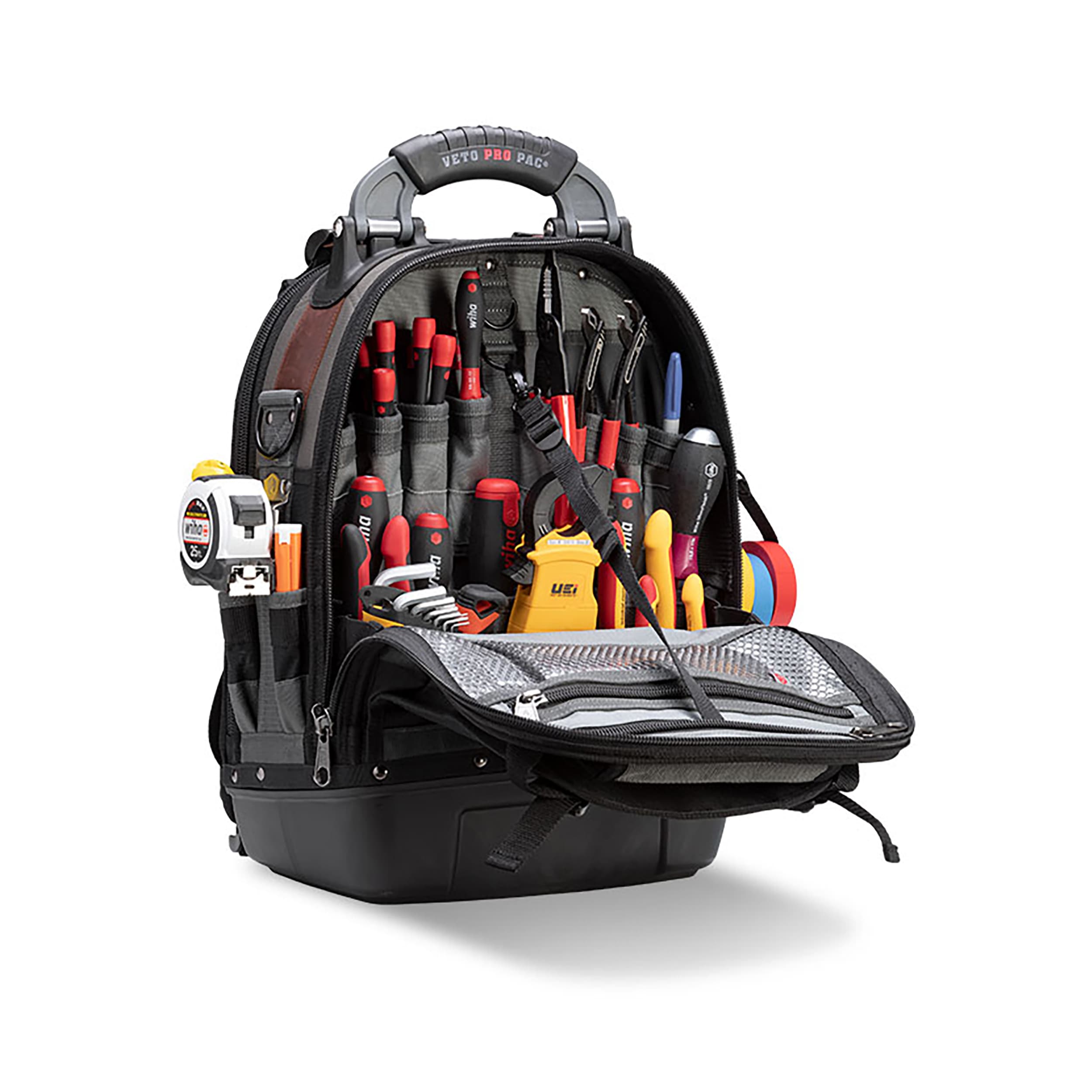 Bolso para herramientas con cremallera Veto Pro Pac Original Nylon 13 pulgadas de ancho x 10 pulgadas de profundidad x 19.5 pulgadas de largo VPP10070