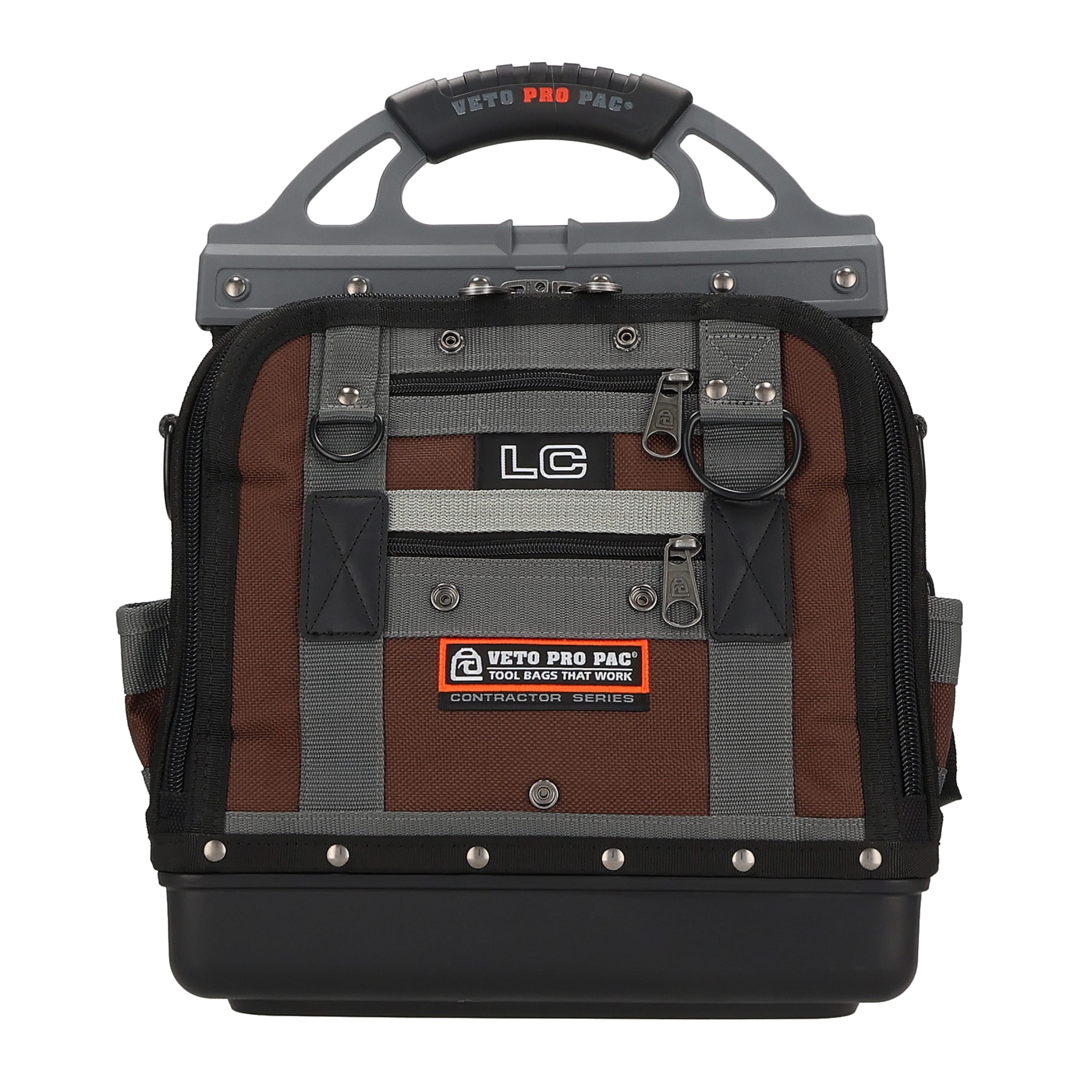 Bolso de herramientas con cierre Veto Pro Pac Original Nylon de 14 pulgadas de ancho x 9.5 pulgadas de profundidad x 13.5 pulgadas de largo VPP10018