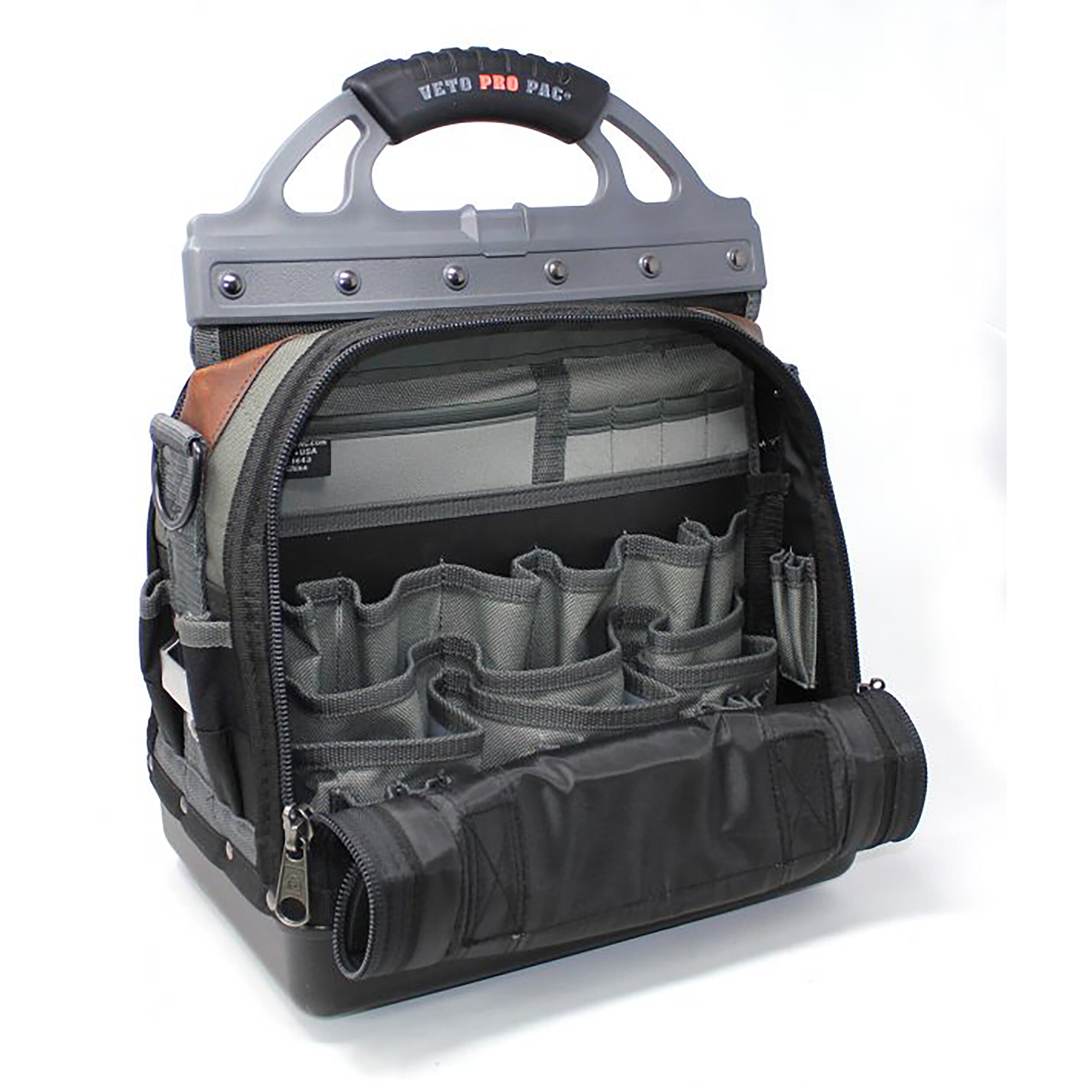 Bolsa de herramientas con cierre Veto Pro Pac Original Nylon 15 pulgadas de ancho x 9.5 pulgadas de profundidad x 13.5 pulgadas de largo VPP10068