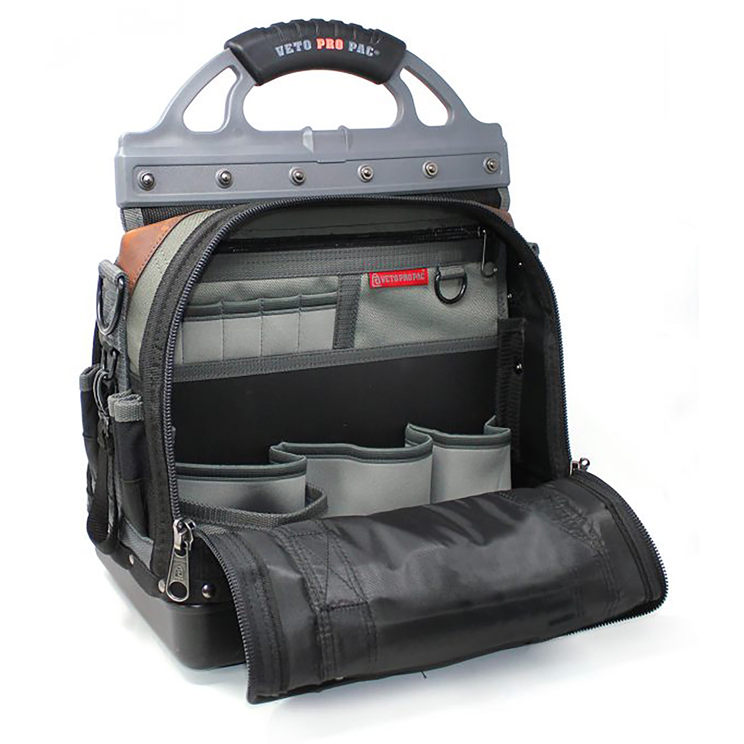 Bolsa de herramientas con cierre Veto Pro Pac Original Nylon 15 pulgadas de ancho x 9.5 pulgadas de profundidad x 13.5 pulgadas de largo VPP10068