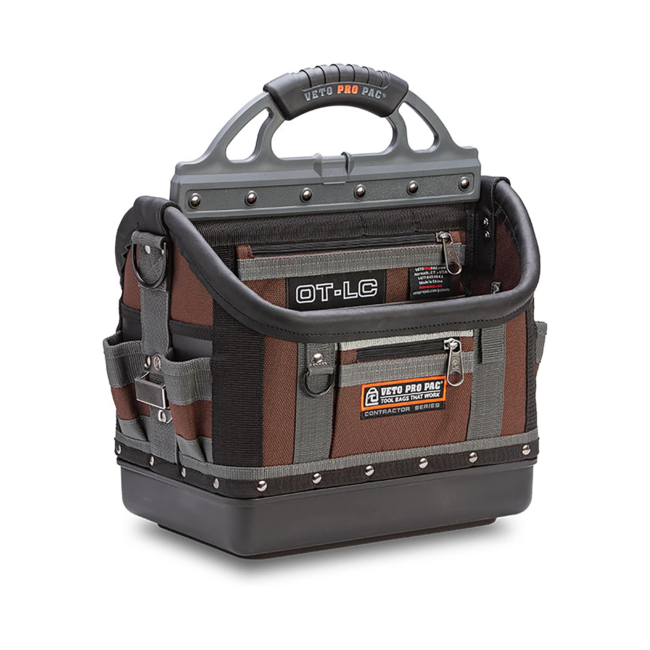 Bolso para herramientas Veto Pro Pac Original de nylon, 15 pulgadas de ancho x 11.5 pulgadas de profundidad x 13 pulgadas de largo VPP10039