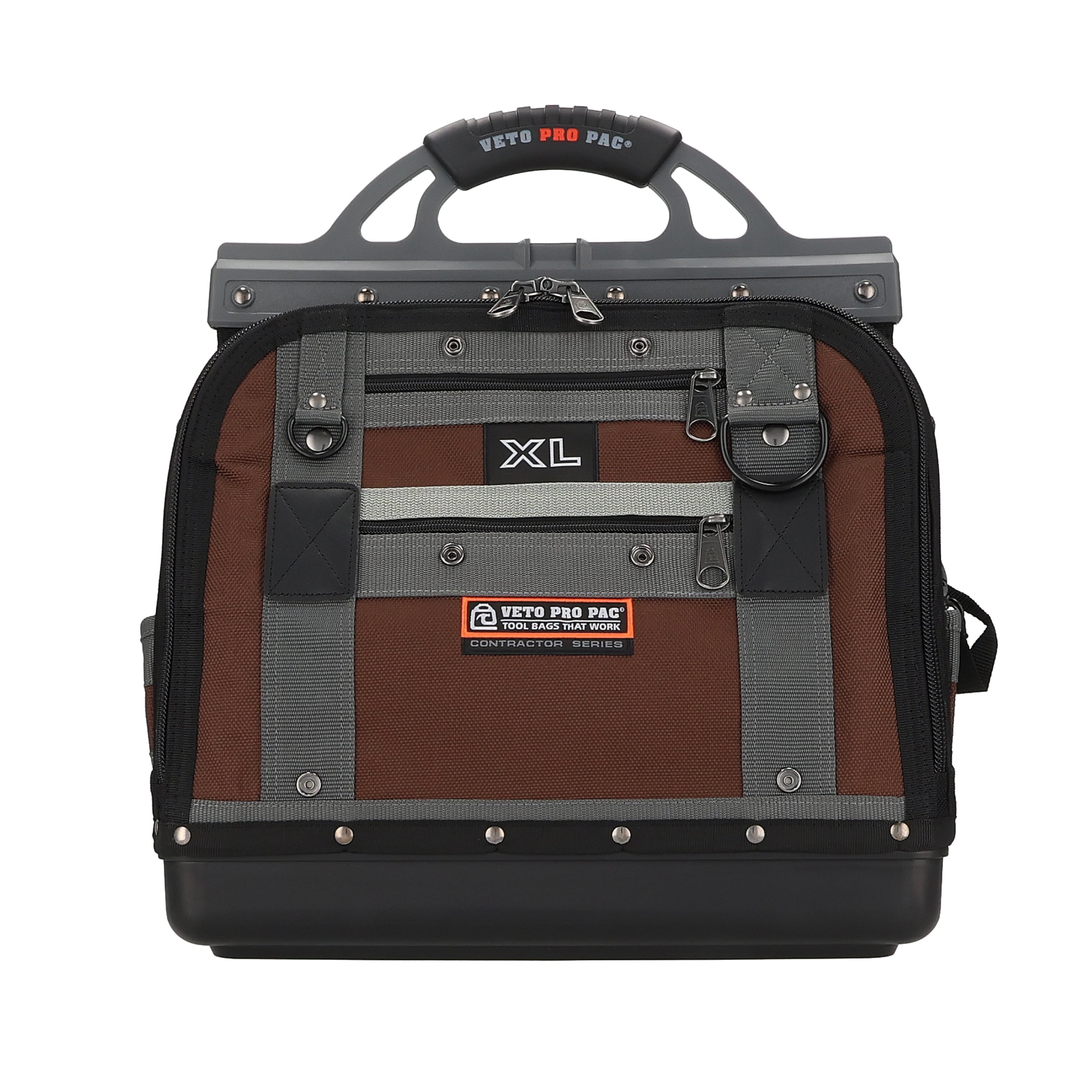 Bolsa de herramientas con cremallera de nylon original Veto Pro Pac de 17 pulgadas de ancho x 9.5 pulgadas de profundidad x 15 pulgadas de largo VPP10085