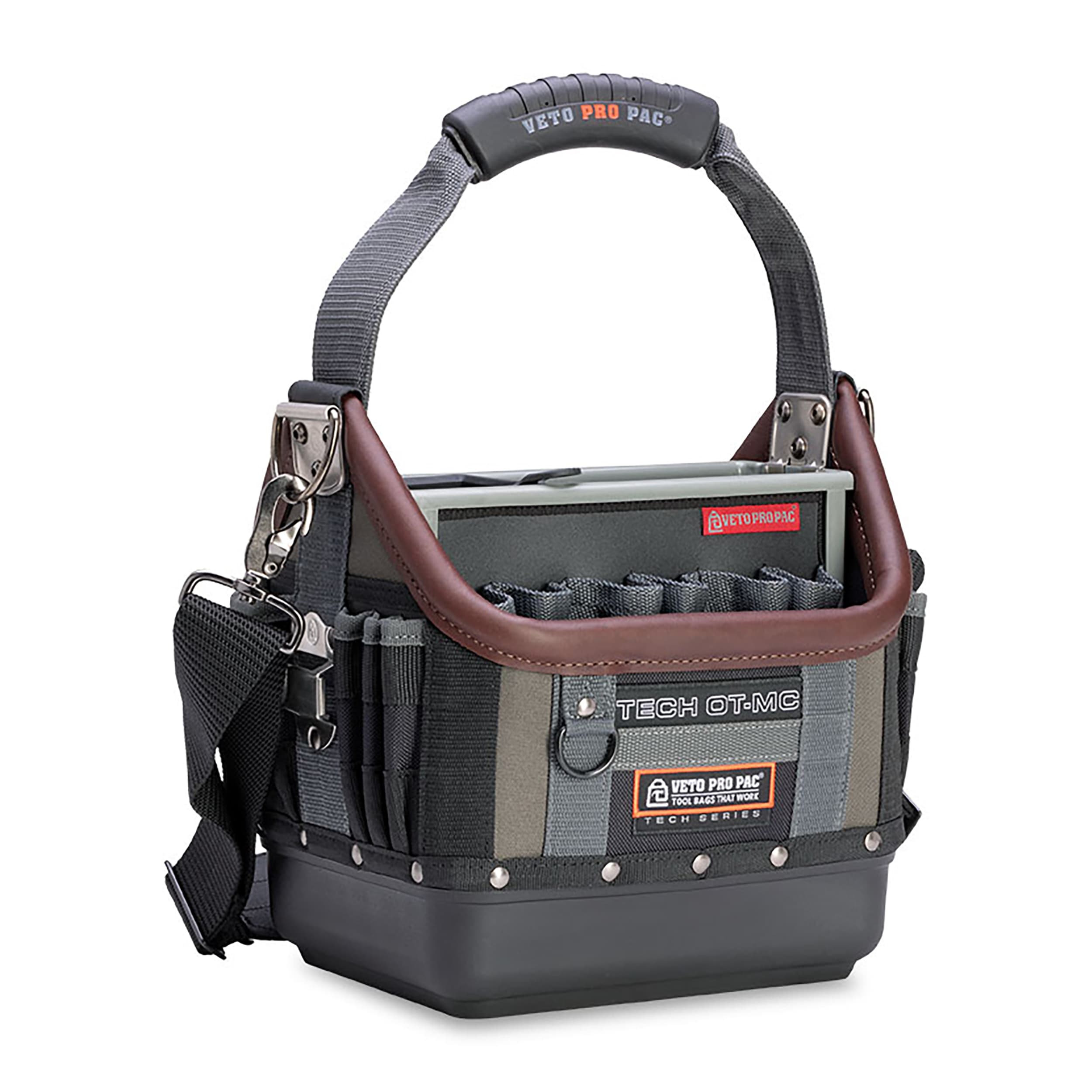 Bolsa de herramientas Veto Pro Pac Tech OT-MC Original de nylon, 13 pulgadas de ancho x 10.5 pulgadas de profundidad x 12 pulgadas de largo VPP10061