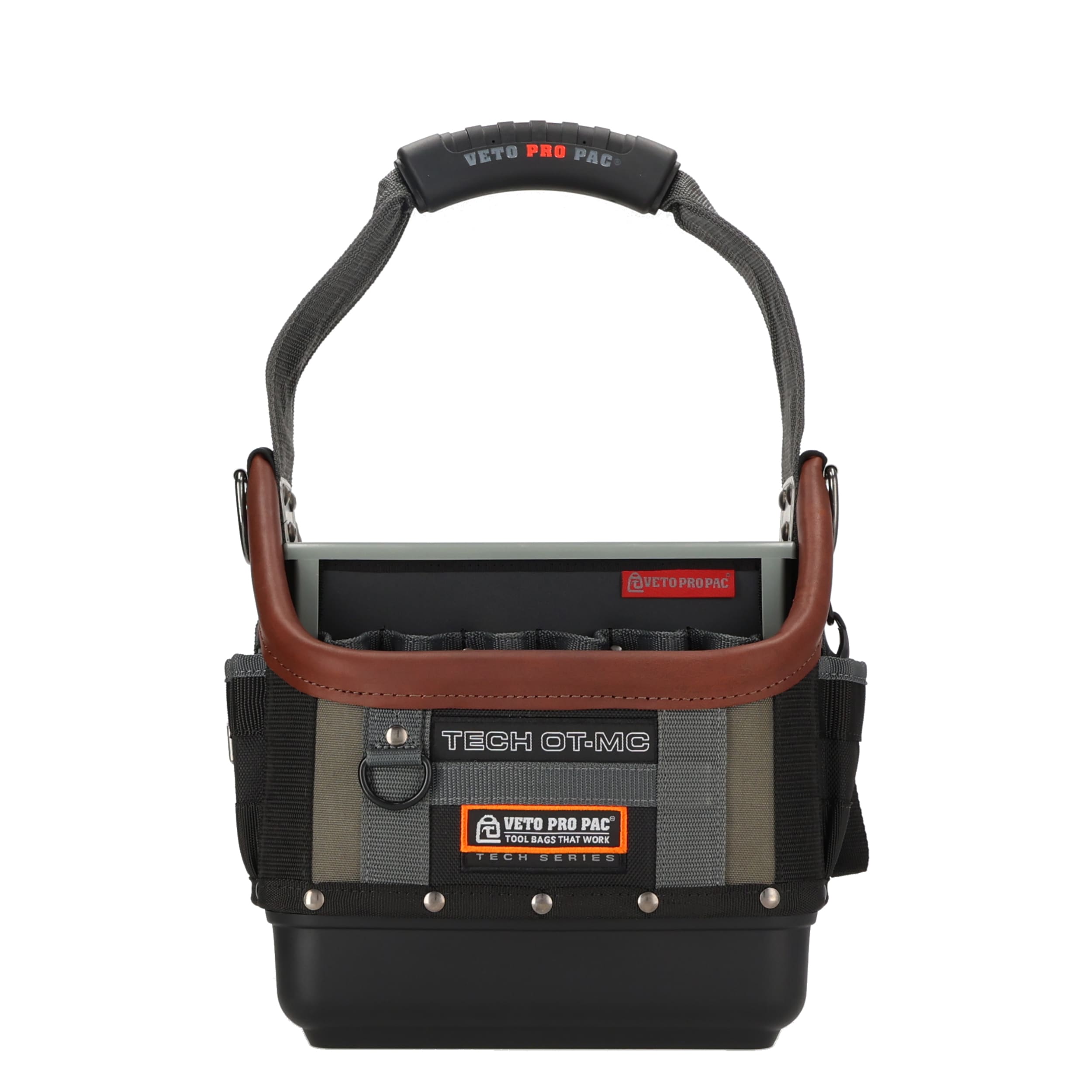 Bolsa de herramientas Veto Pro Pac Tech OT-MC Original de nylon, 13 pulgadas de ancho x 10.5 pulgadas de profundidad x 12 pulgadas de largo VPP10061