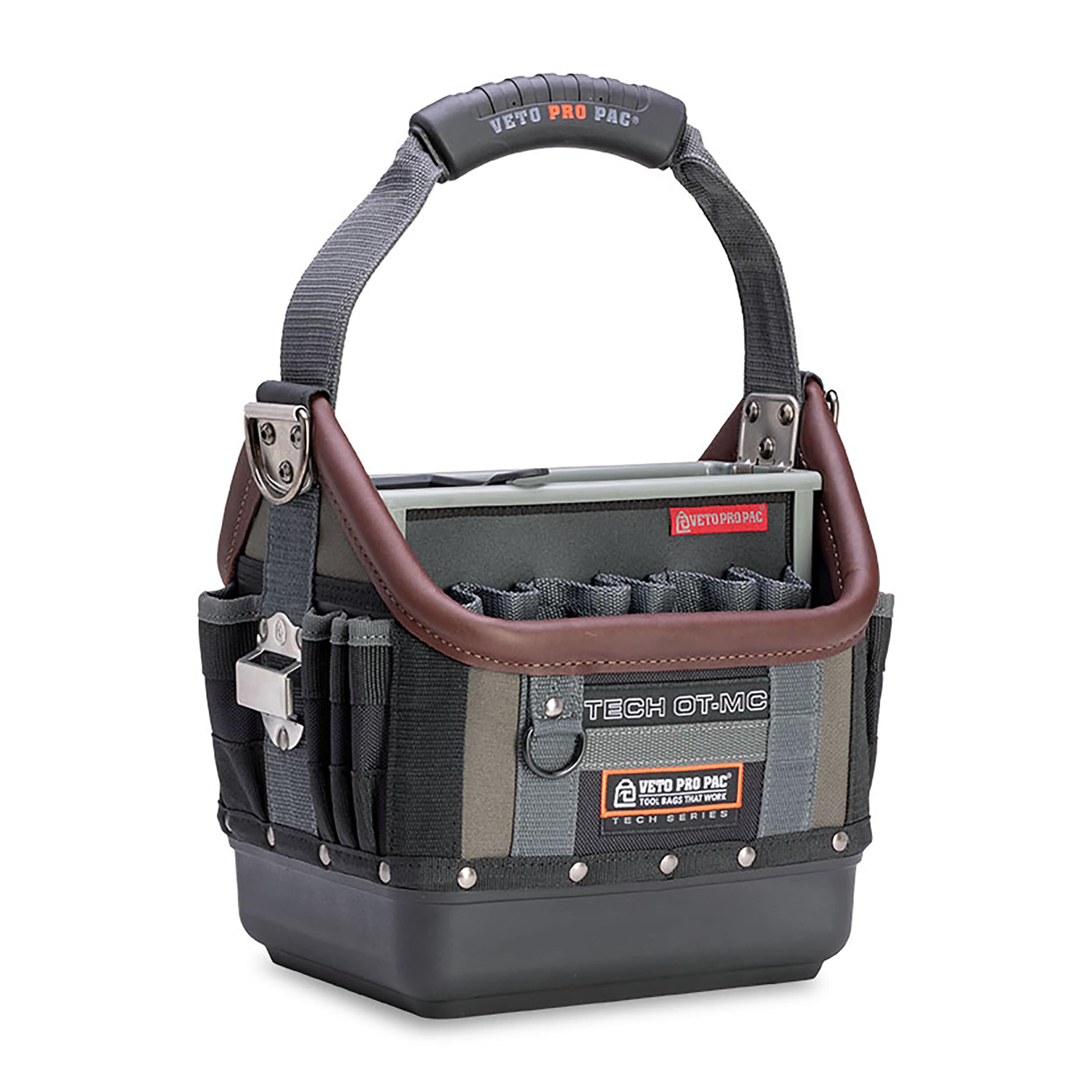 Bolsa de herramientas Veto Pro Pac Tech OT-MC Original de nylon, 13 pulgadas de ancho x 10.5 pulgadas de profundidad x 12 pulgadas de largo VPP10061