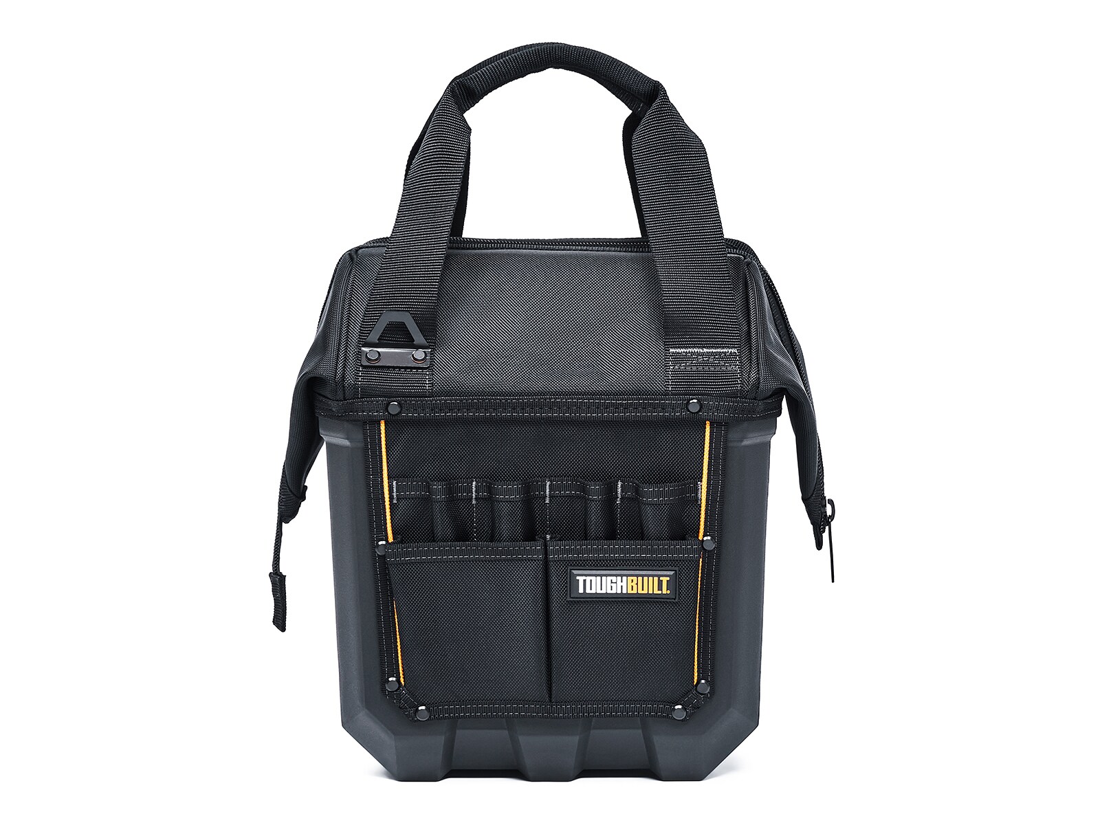 Bolsa de herramientas TOUGHBUILT Massive Mouth M de plástico negro de 12 pulgadas de ancho x 11 pulgadas de profundidad x 15 pulgadas de largo TBL-CT-62-12