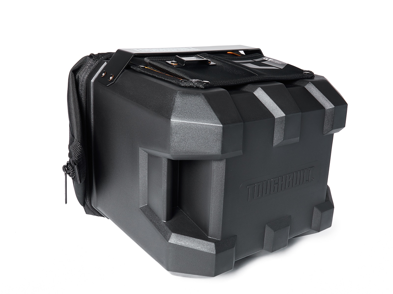 Bolsa de herramientas TOUGHBUILT Massive Mouth M de plástico negro de 12 pulgadas de ancho x 11 pulgadas de profundidad x 15 pulgadas de largo TBL-CT-62-12