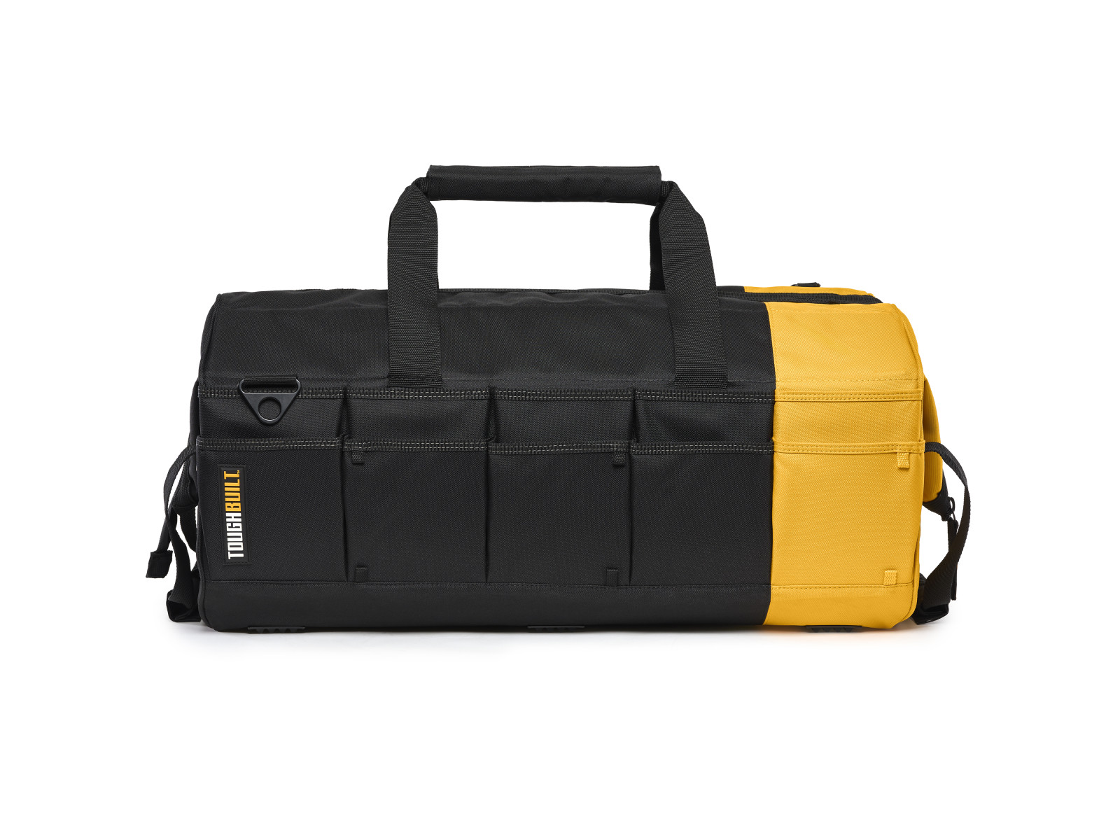Bolsa de herramientas con cierre TOUGHBUILT Massive Mouth - Fanatic Black de poliéster de 26 pulgadas de ancho x 10.5 pulgadas de profundidad x 11.5 pulgadas de largo TB-60-26