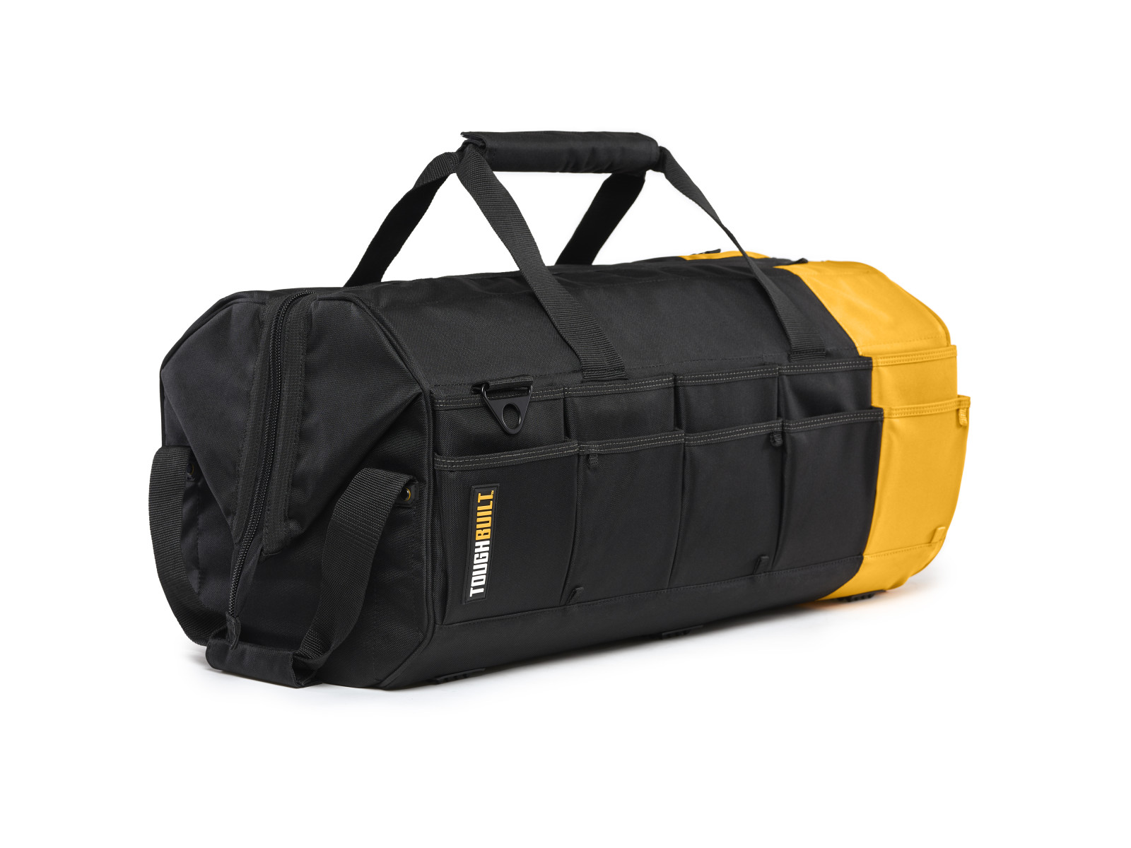 Bolsa de herramientas con cierre TOUGHBUILT Massive Mouth - Fanatic Black de poliéster de 26 pulgadas de ancho x 10.5 pulgadas de profundidad x 11.5 pulgadas de largo TB-60-26